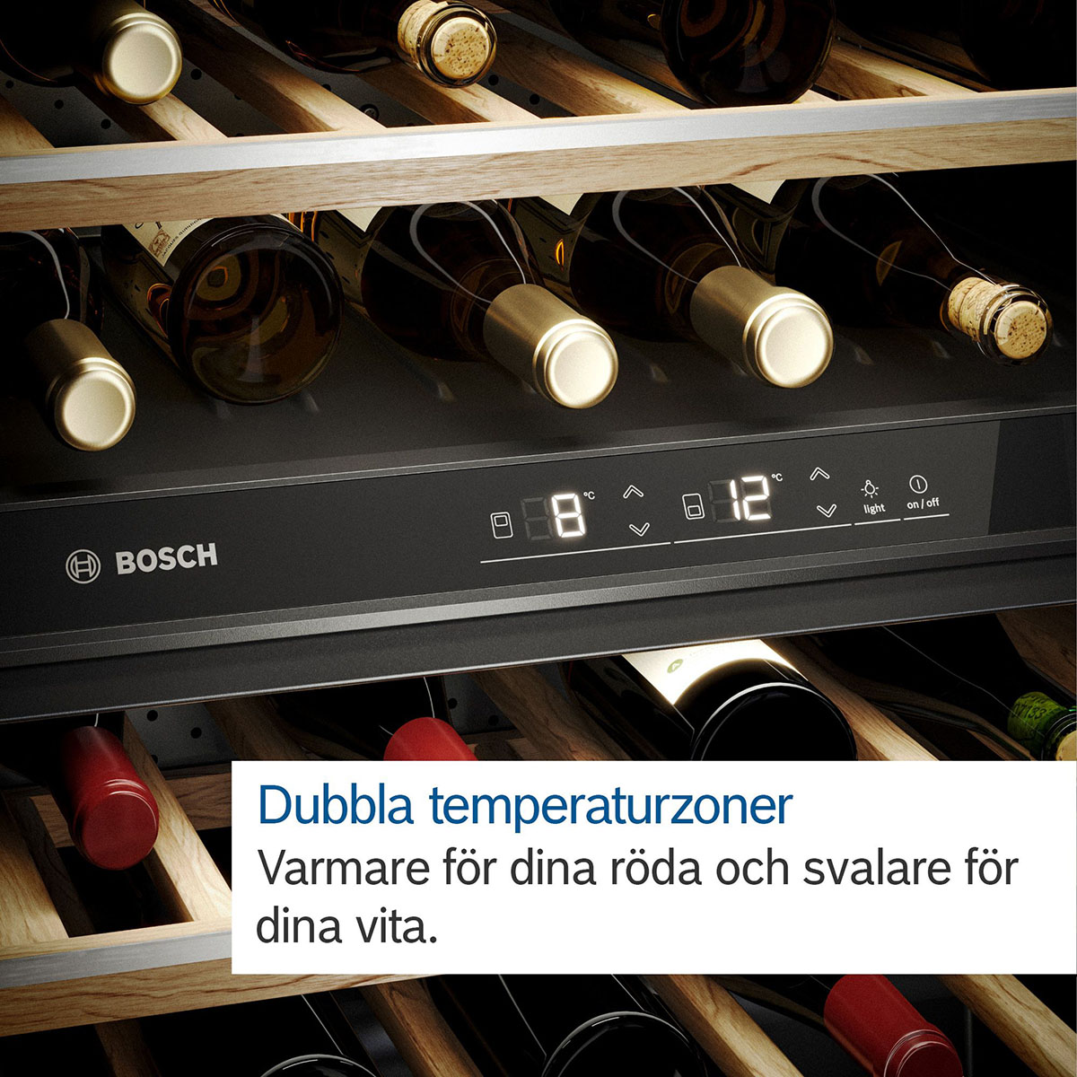 Vinskap Bosch KUW21AHG0 Serie 6