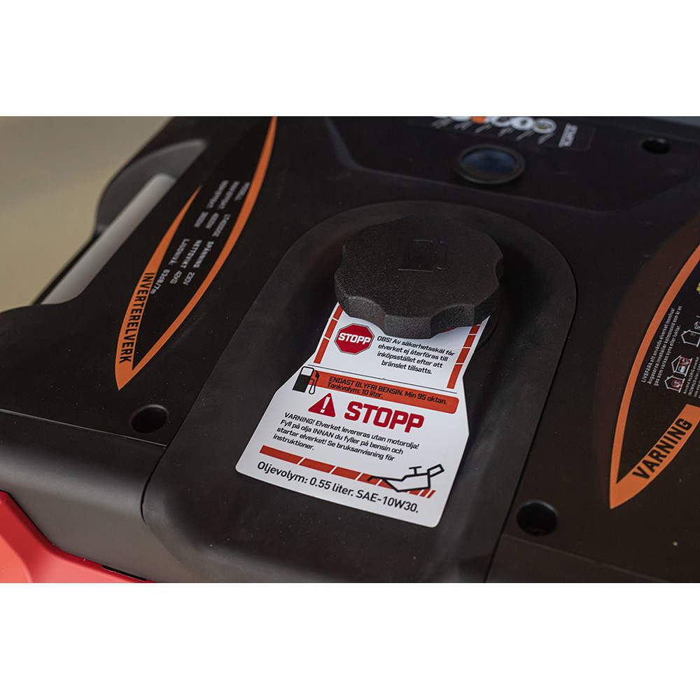 Strømaggregat Duab-Power LT4000IS Parallell med Inverter og Elstart