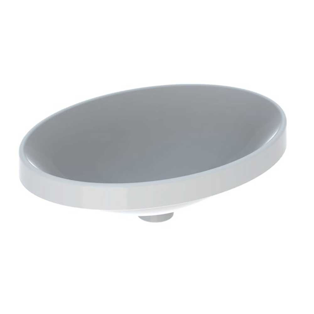 Tv&auml;ttst&auml;ll Geberit Variform 500 mm Inf&auml;lld Ovalt