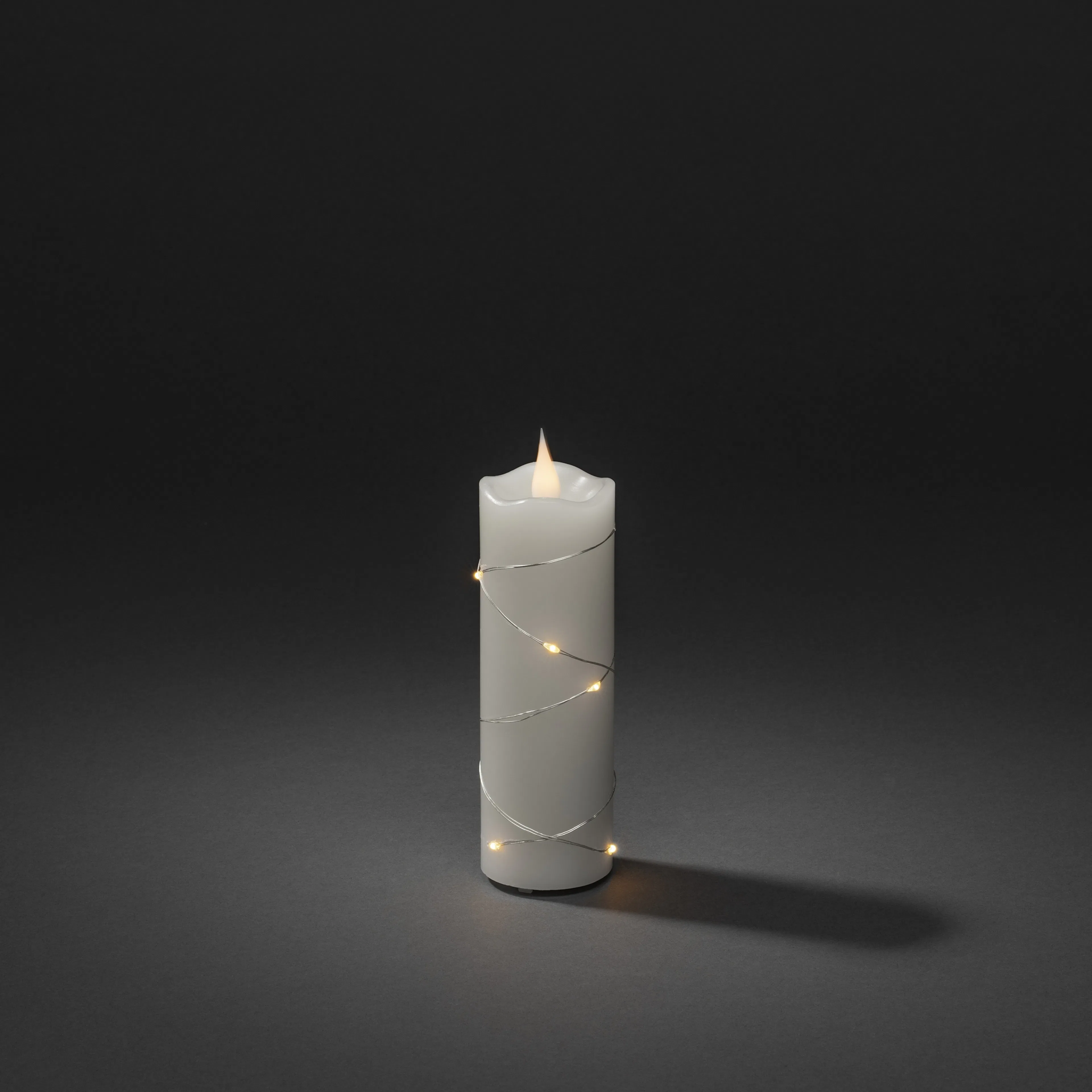 Vokslys Gnosjö Konstsmide Micro-LED 1824-26 2xAA