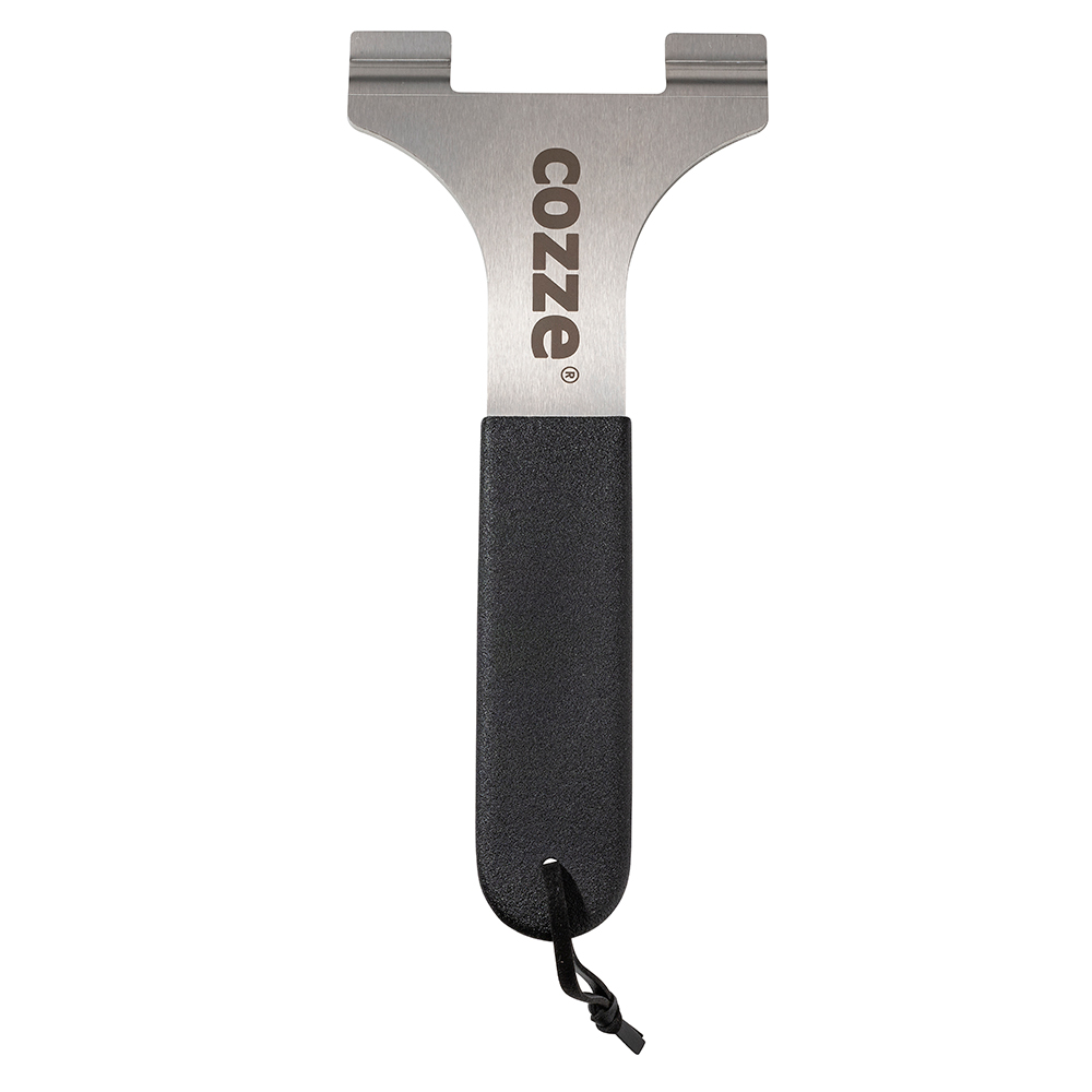 Støpejernspanne Cozze med Treunderlag 330x330 mm