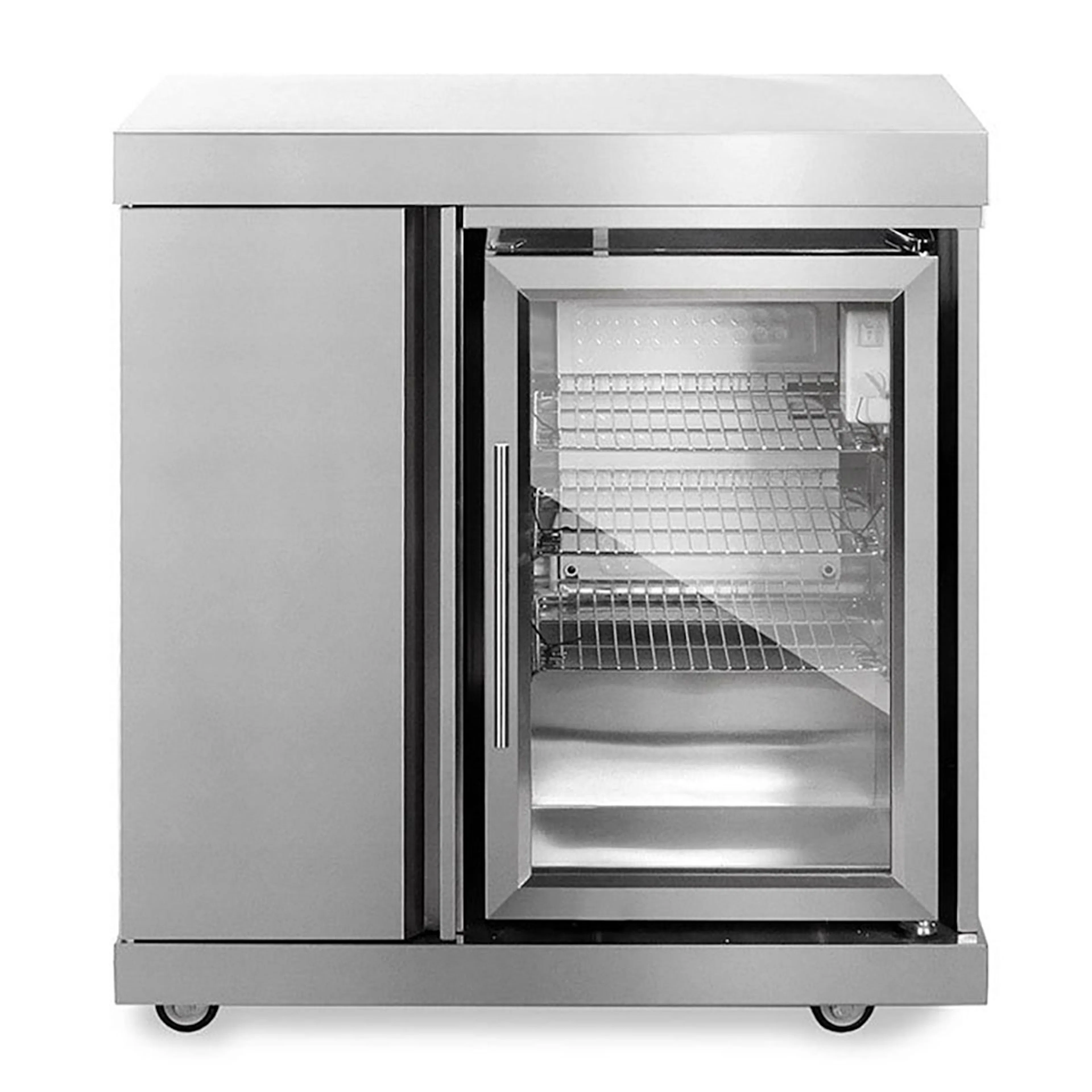 Kjøleskap Modul Myoutdoorkitchen Stainless Collection med Oppbevaringsskap