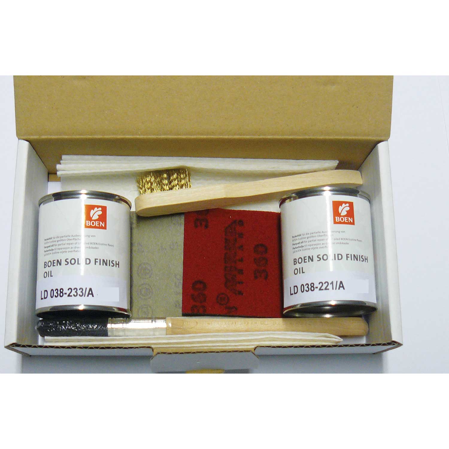 Reparasjonssett Boen til Oljede Overflater