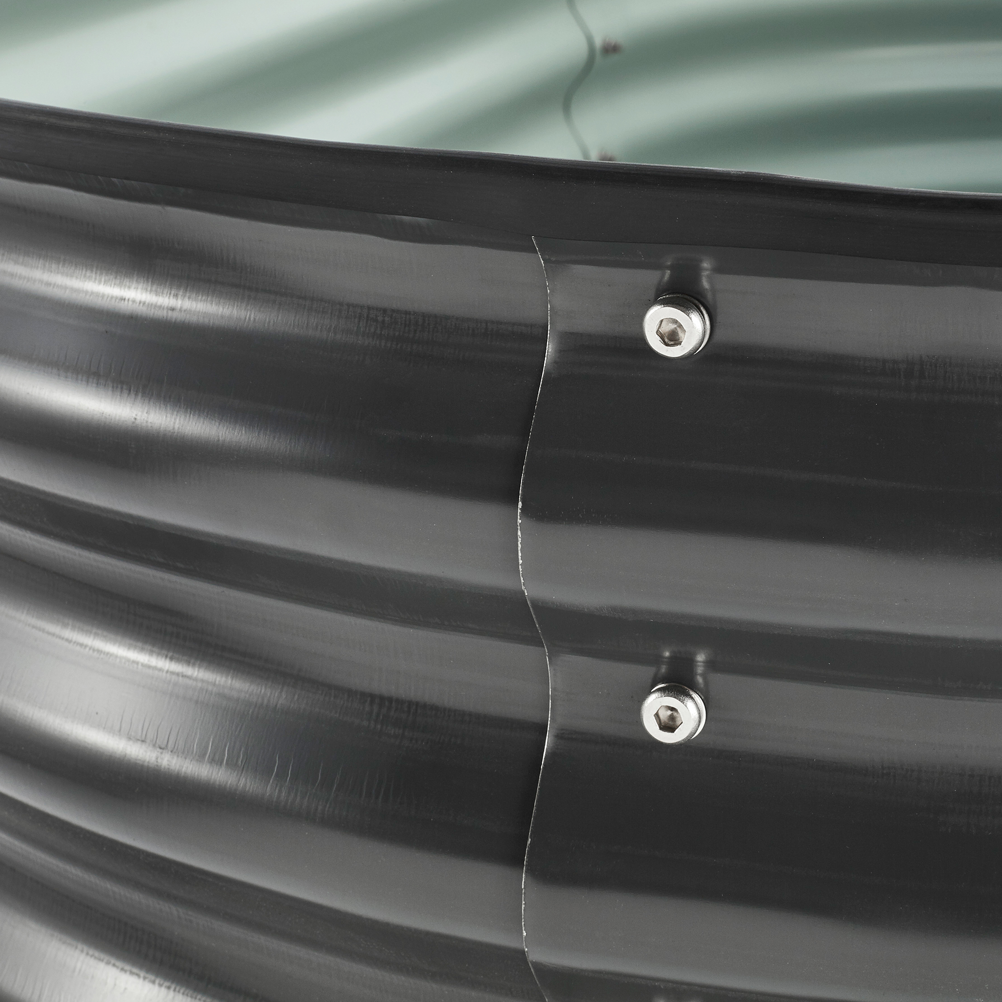 Plantekasse Metalcraft Galvanisert Stål 160 cm