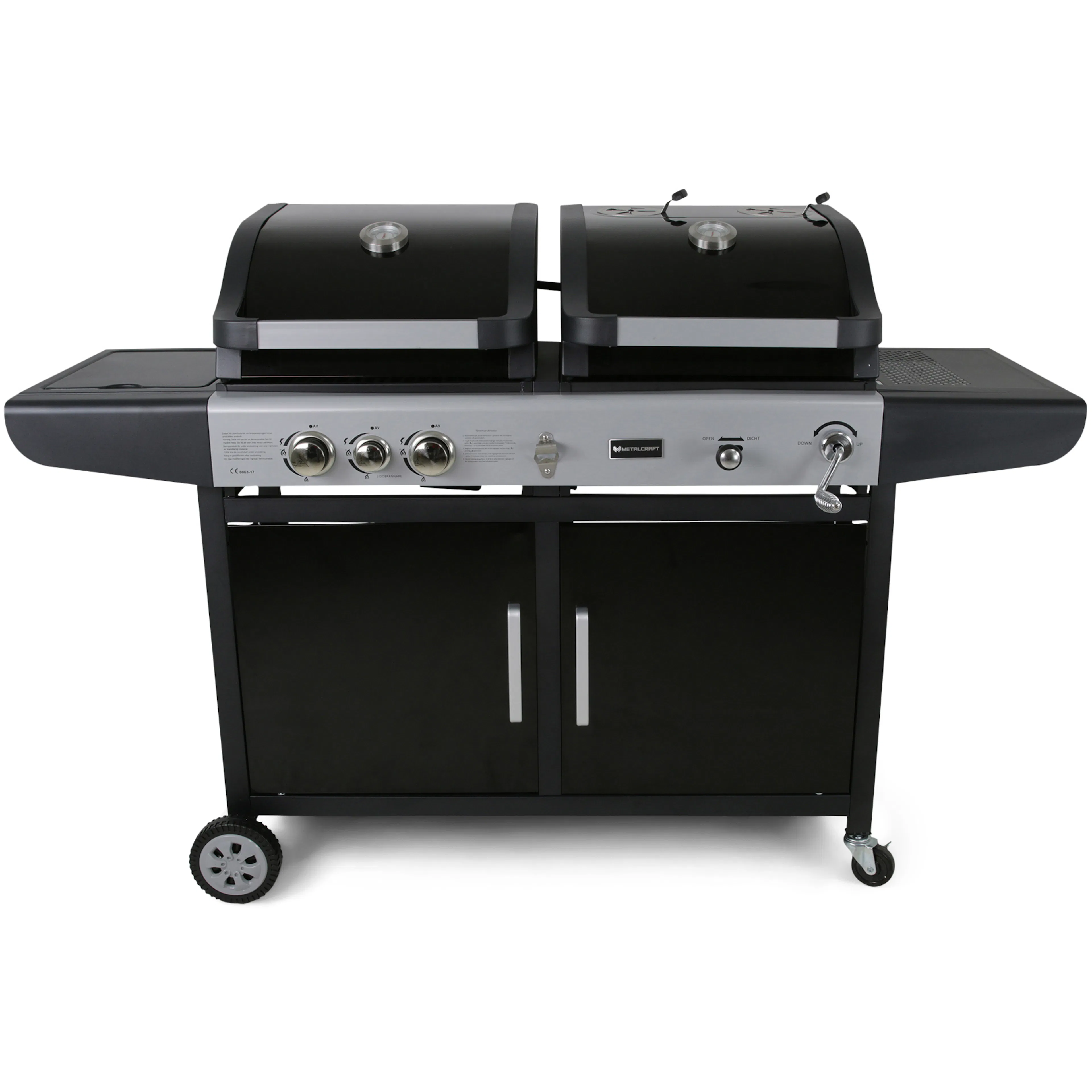 Gass/Kullgrill Metalcraft Kombinasjonsgrill Savannah