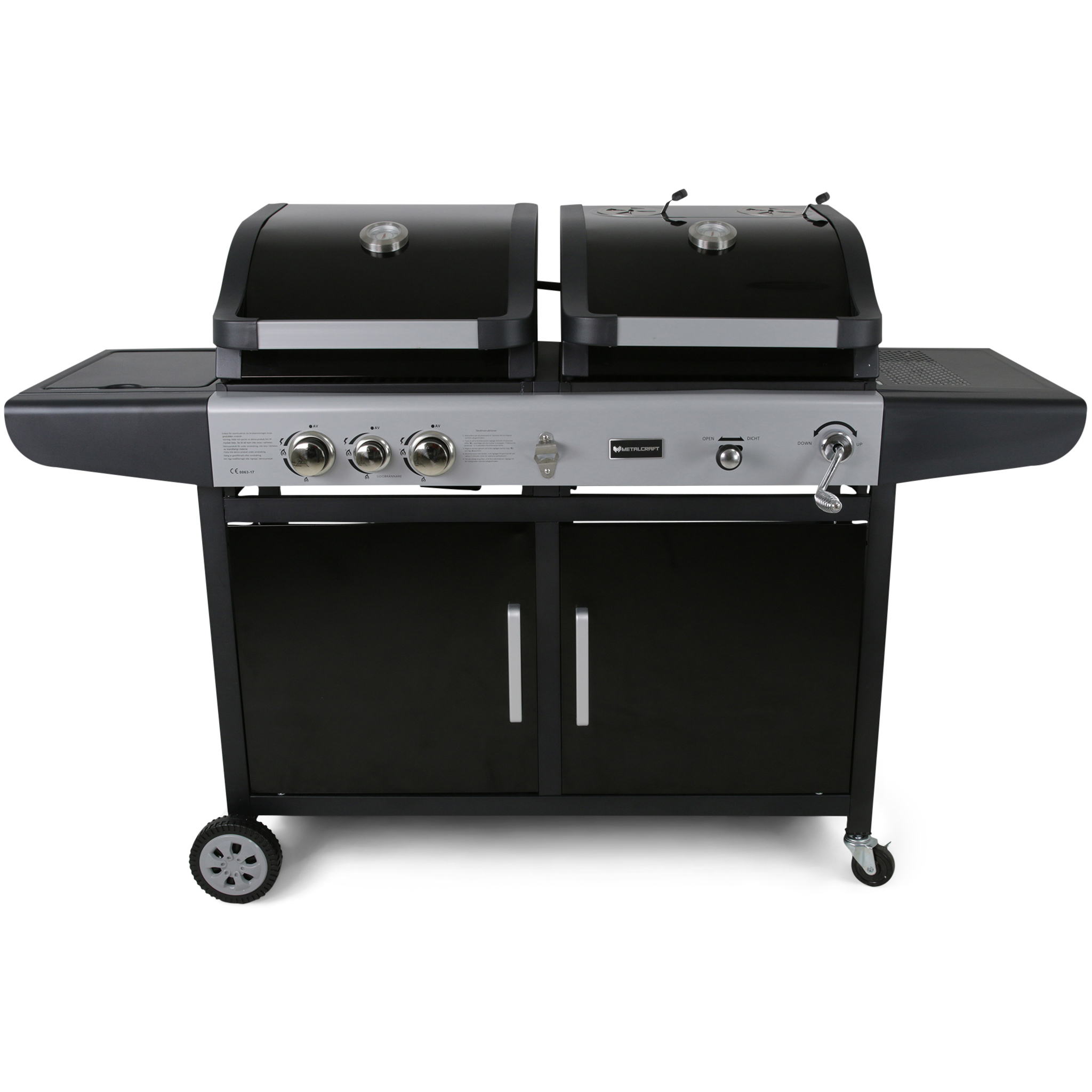 Gass/Kullgrill Metalcraft Kombinasjonsgrill Savannah