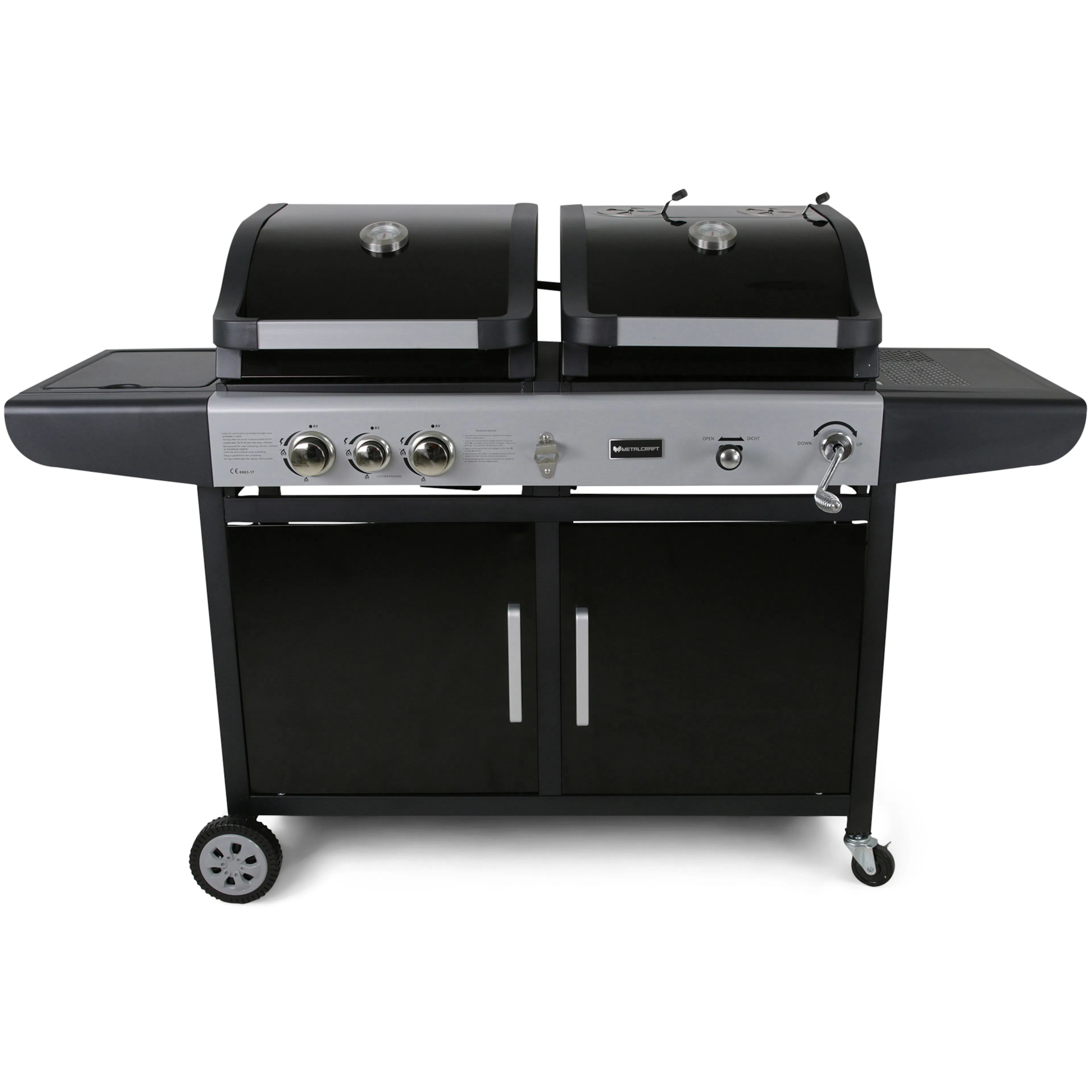 Gass/Kullgrill Metalcraft Kombinasjonsgrill Savannah