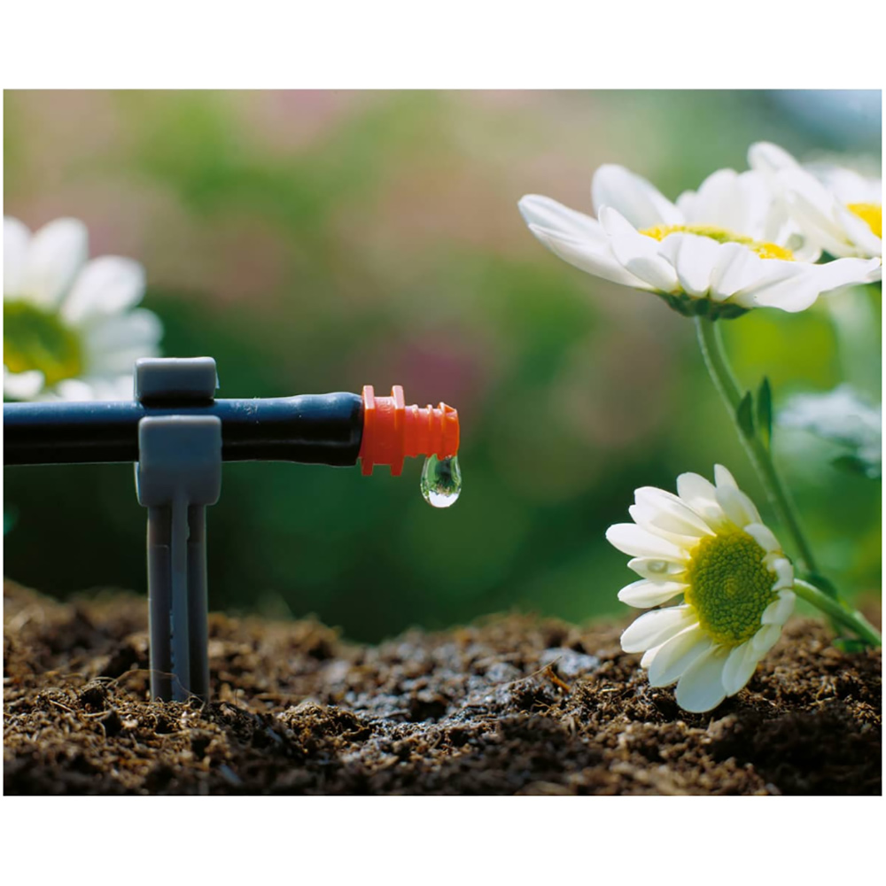 Vanningsstartsett Gardena Micro-Drip-System M for Terrass/Balkong med Timer