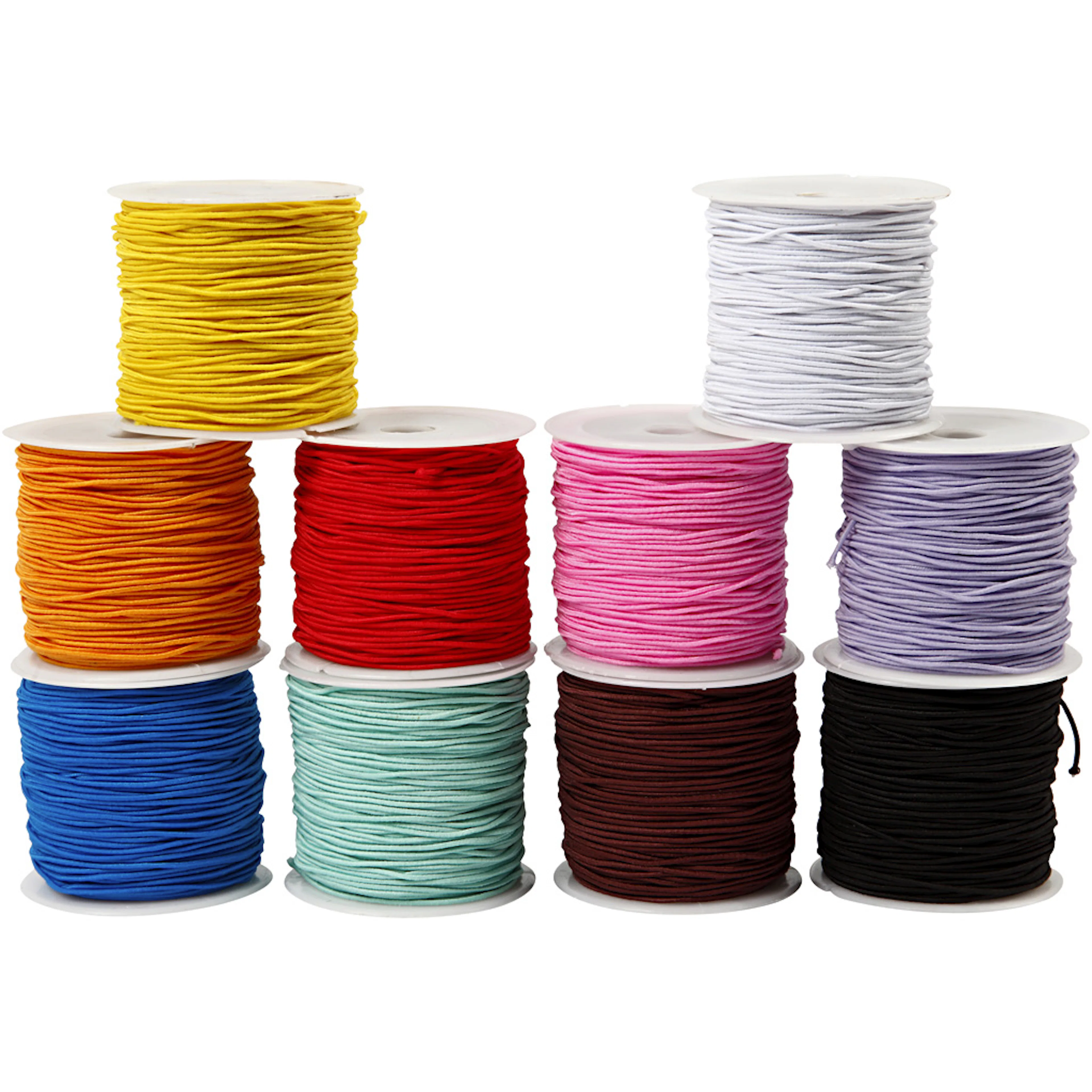 Elastisk Smykketråd Creativ Company Sortiment 10 stk 1 Pk