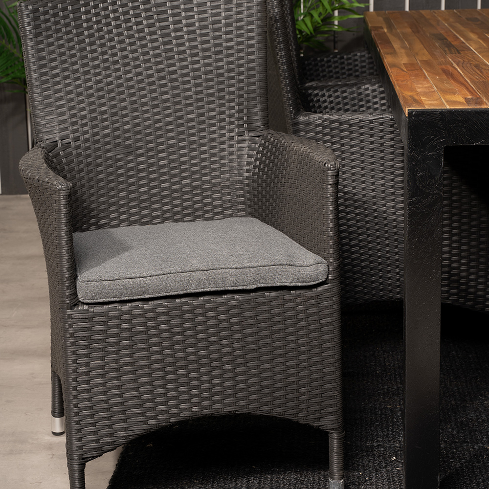 Spisegruppe Venture Home Bois med 6 Malin Stoler