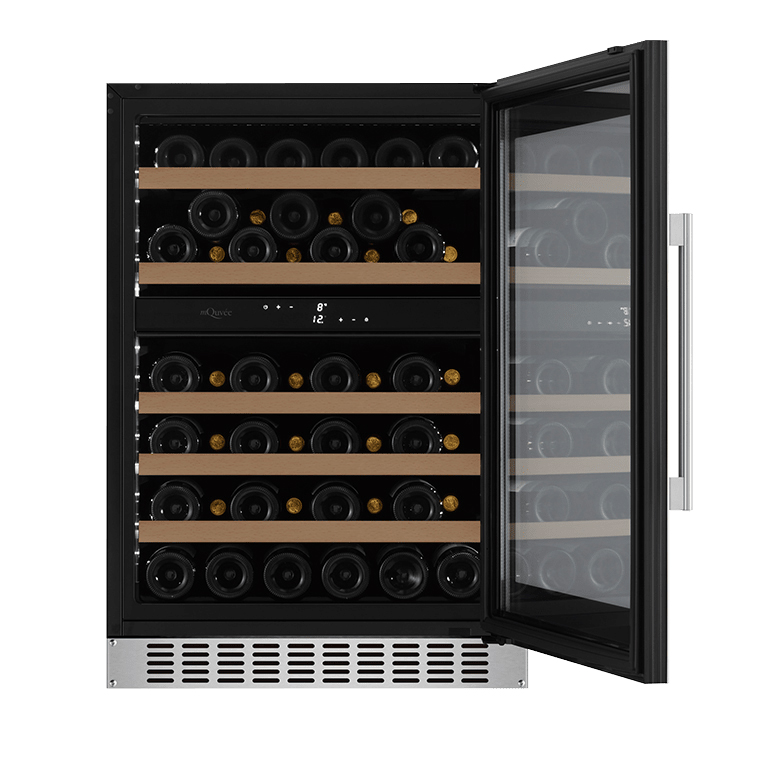 Vinskap mQuvén WineCave 780 60D Rustfritt Stål WCD60S-780