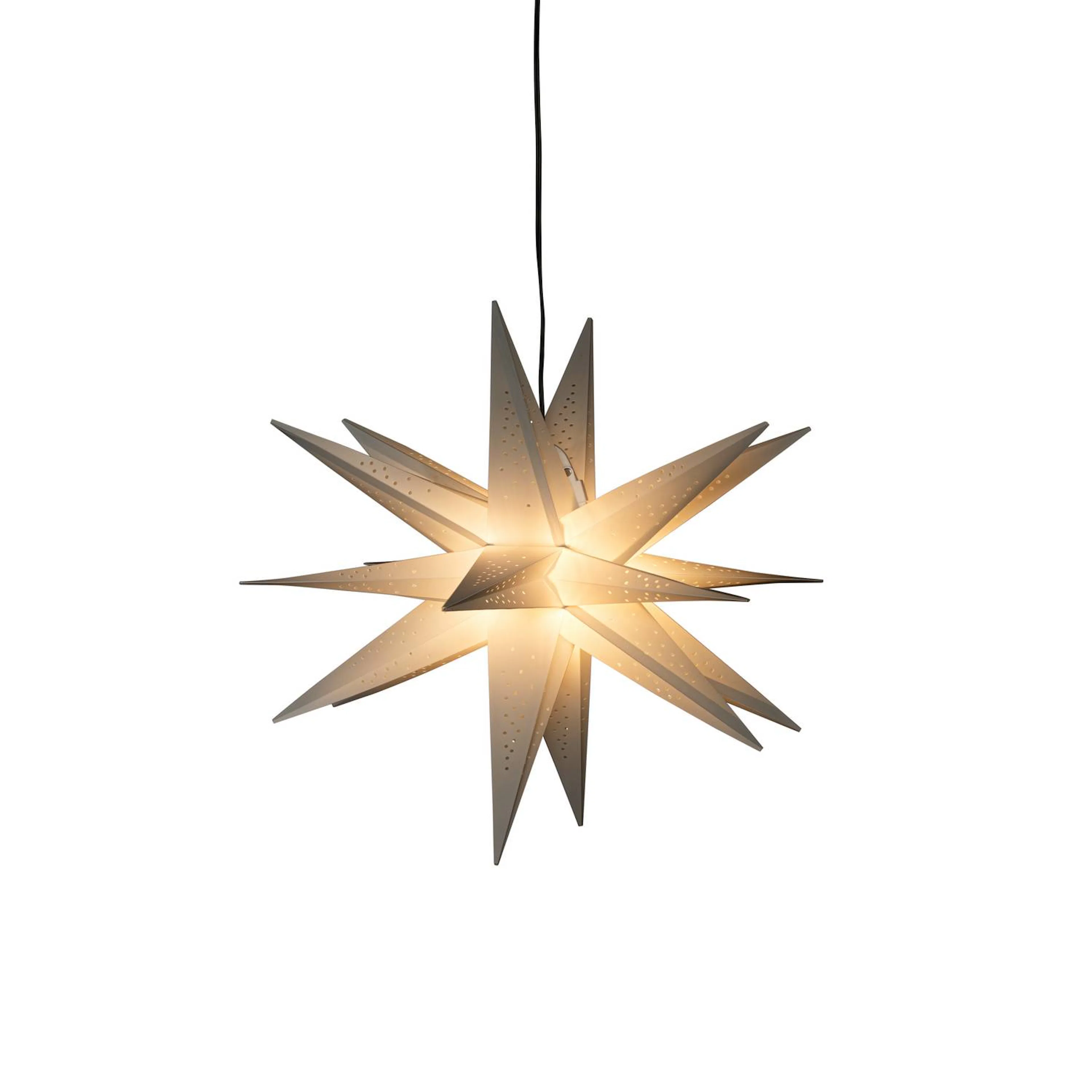 Adventsstjerne Gnosjö Konstsmide 3D Plast 60 cm LED