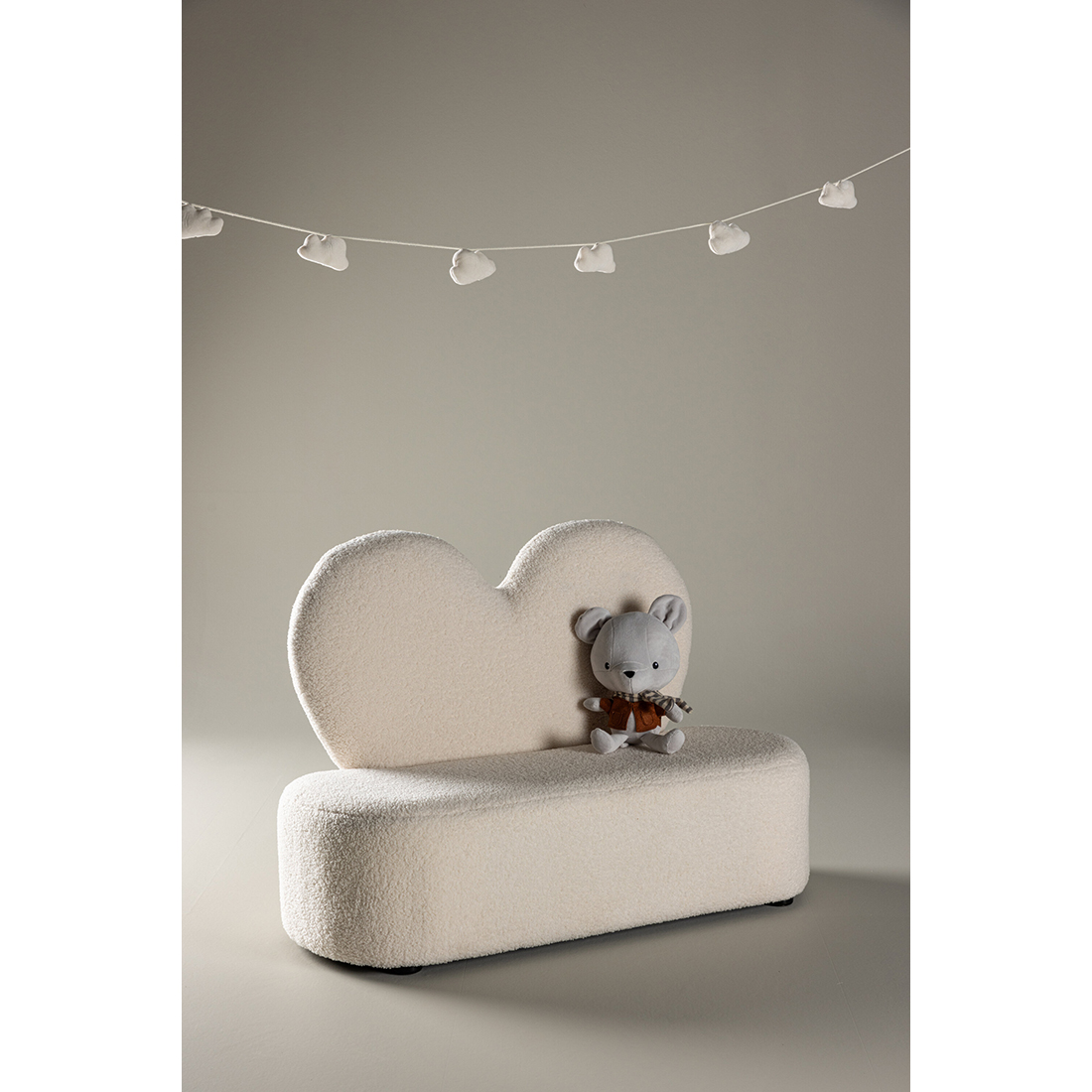 Barnesofa Venture Home Kids Flower Teddysofa