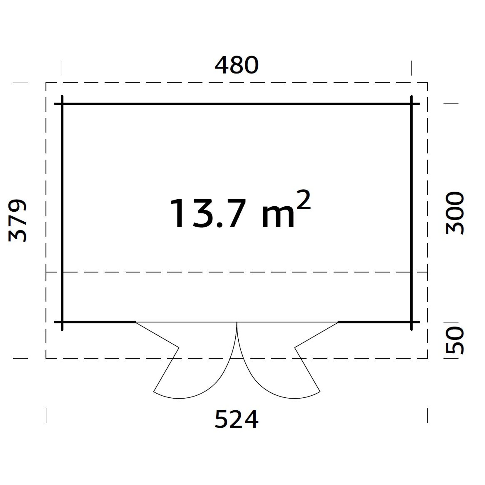 Anneks Palmako Ines 13,7 m2