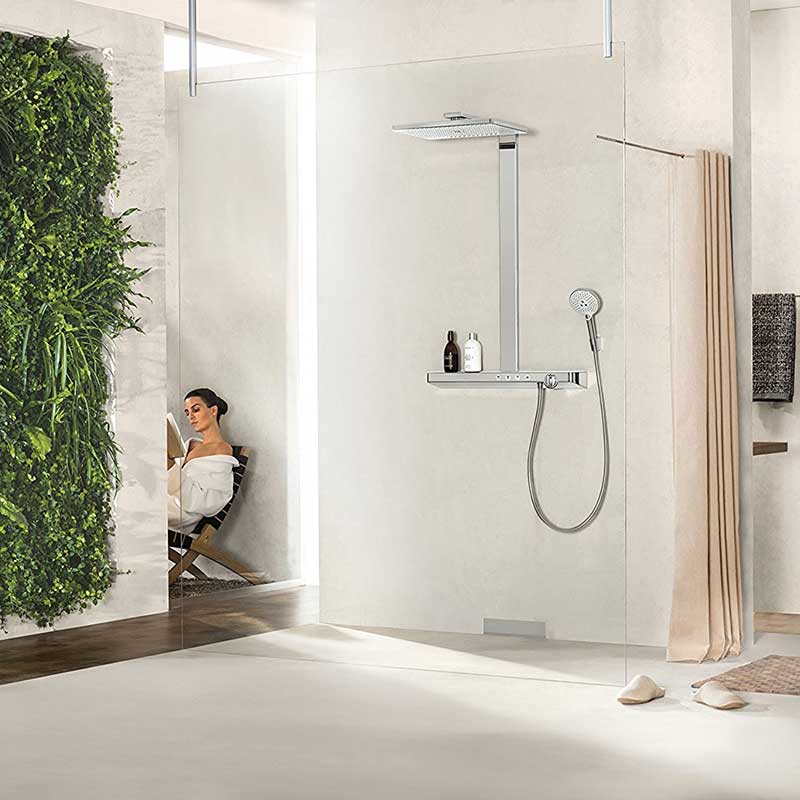 Takdusjsett Hansgrohe Rainmaker Select 460 3jet Showerpipe med 4 Funksjoner