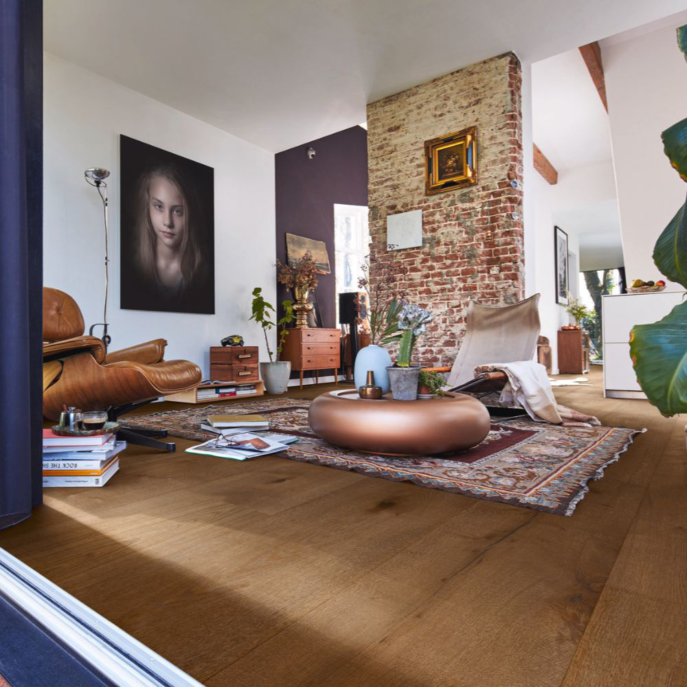 Trägolv HD 400 Authentic olive grey oak 08903