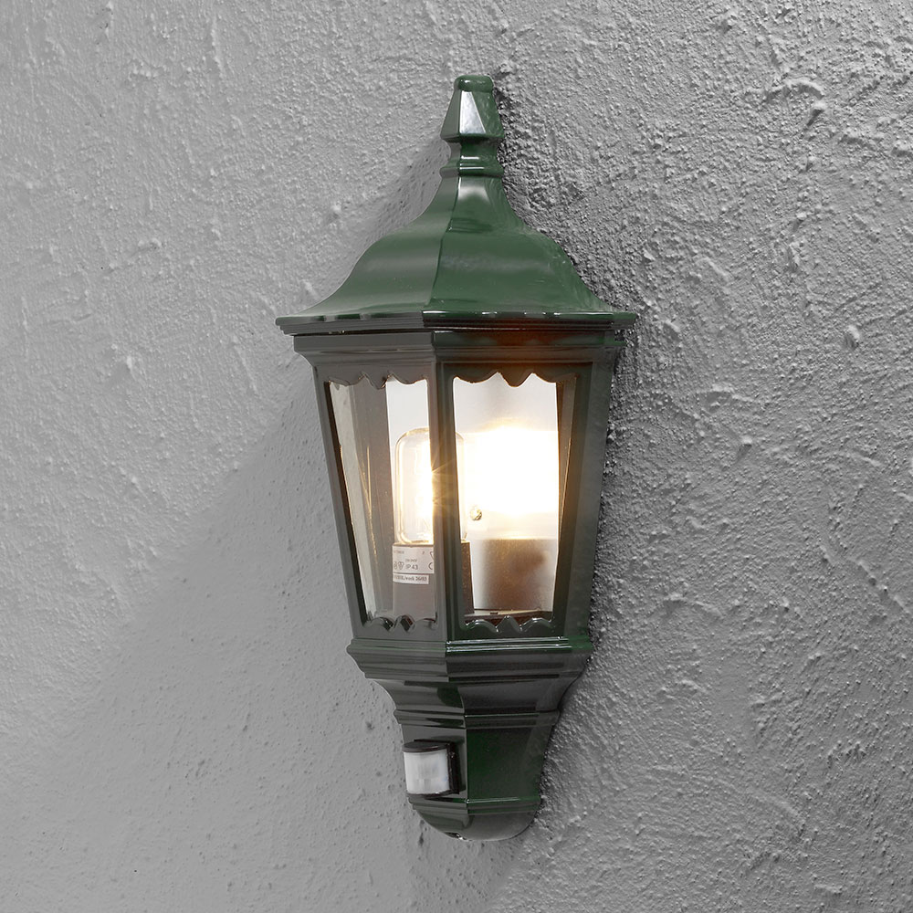 Vegglampe Gnosjö Konstsmide Firenze E27 Bevegelsessensor