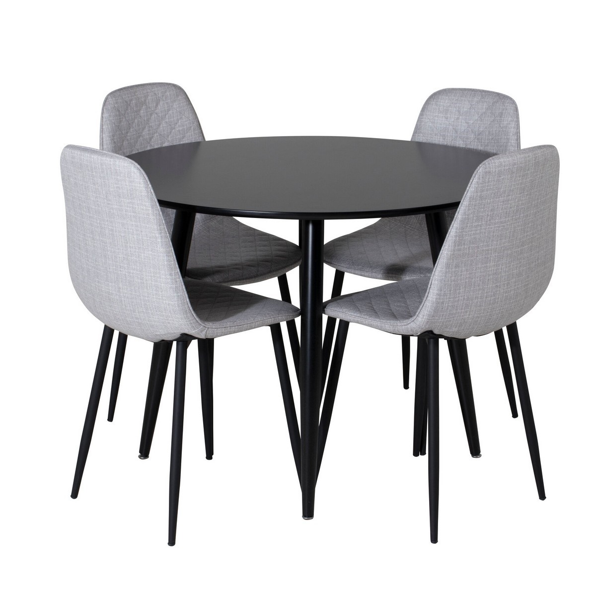 Spisegruppe Venture Home Plaza med 4stk Polar Stoler