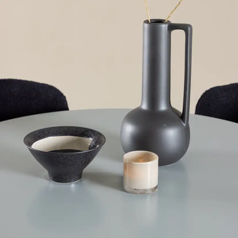 Spisegruppe Venture Home Plaza Ø100 med 4 stk Modesto Stoler