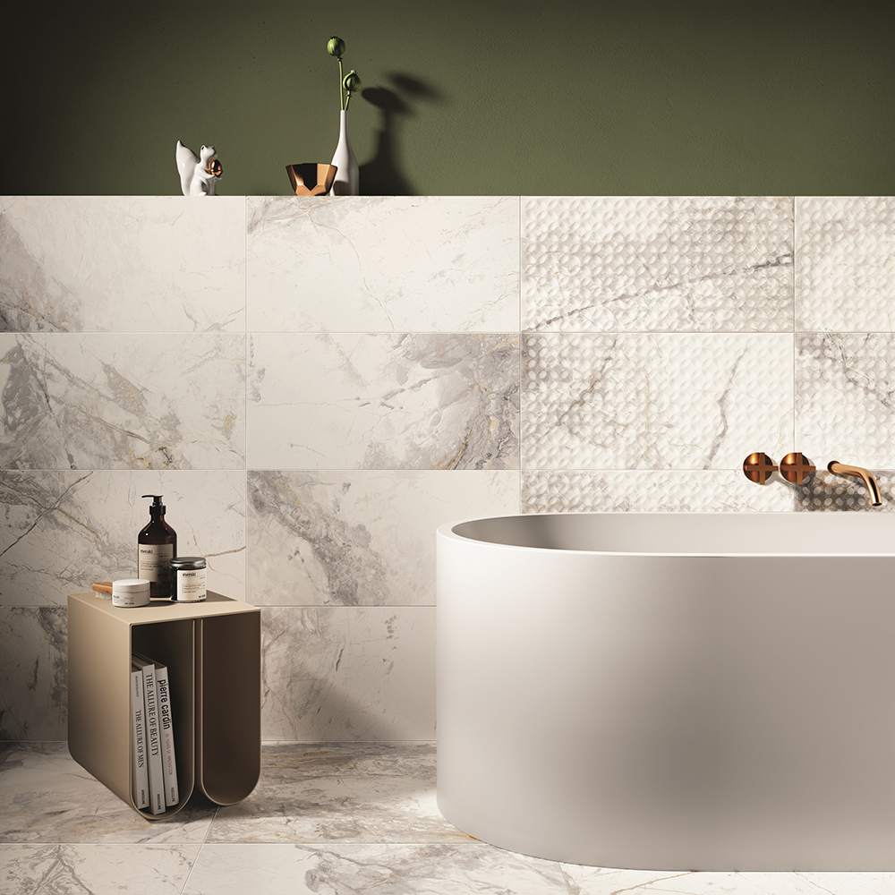 Klinker Astor Ceramiche Golden Age Hvit 60x60 cm