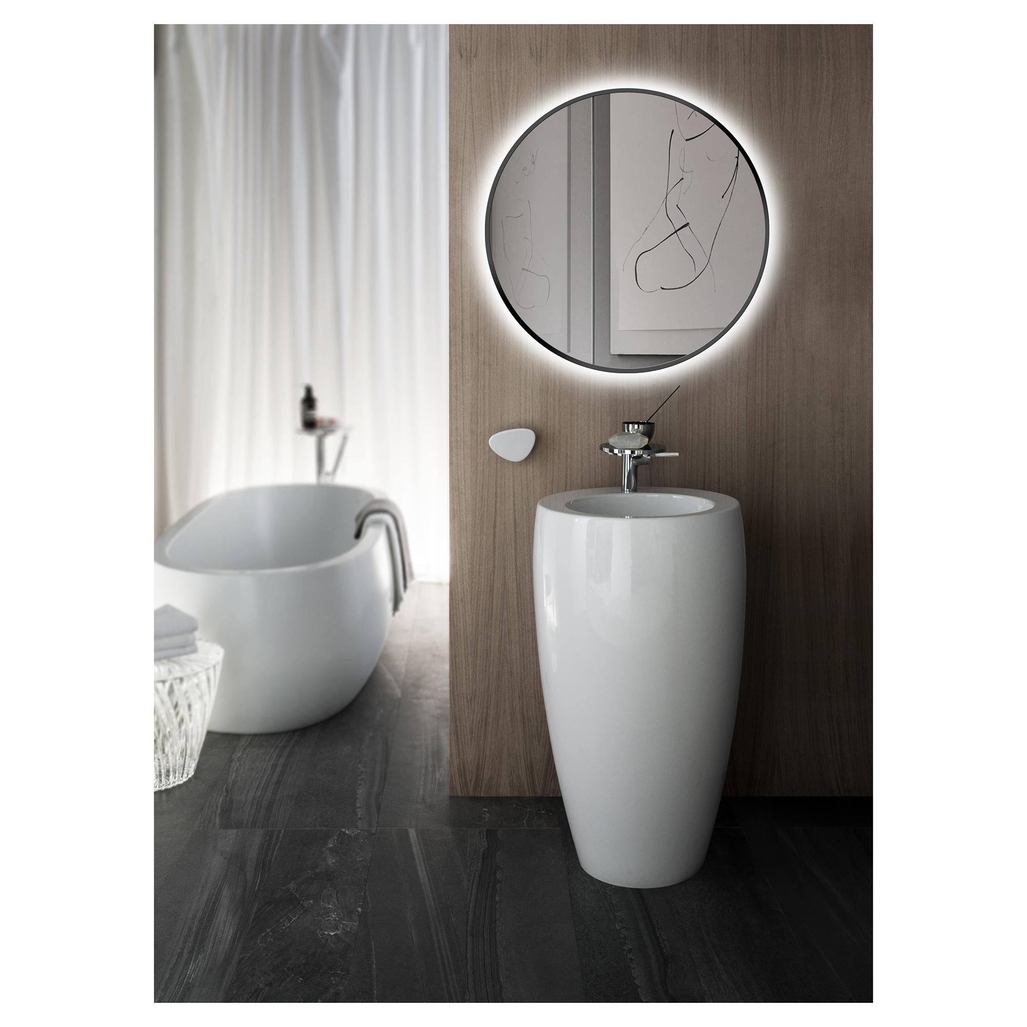SPEIL BATHLIFE SPIRA 600 ROUND LED 600 mm