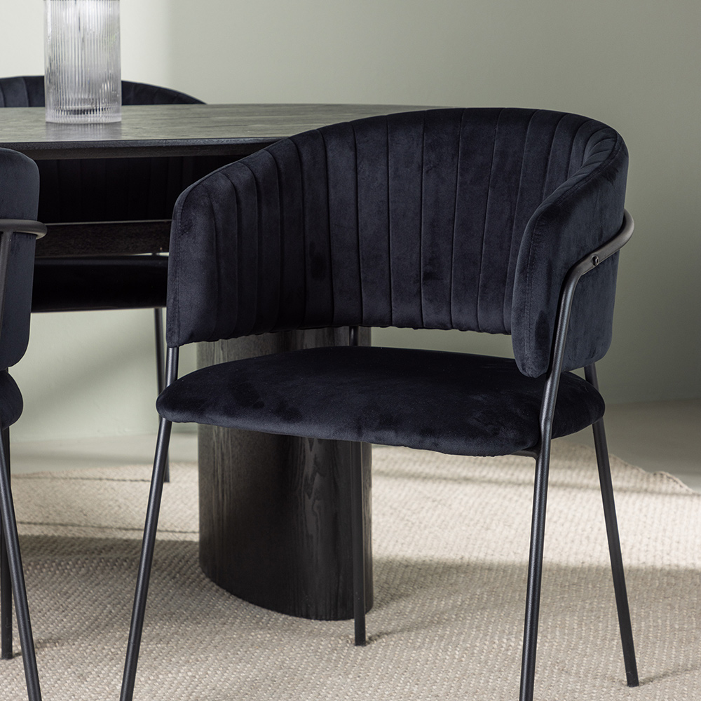Spisegruppe Venture Home Isolde med 4 stk Selma Stoler