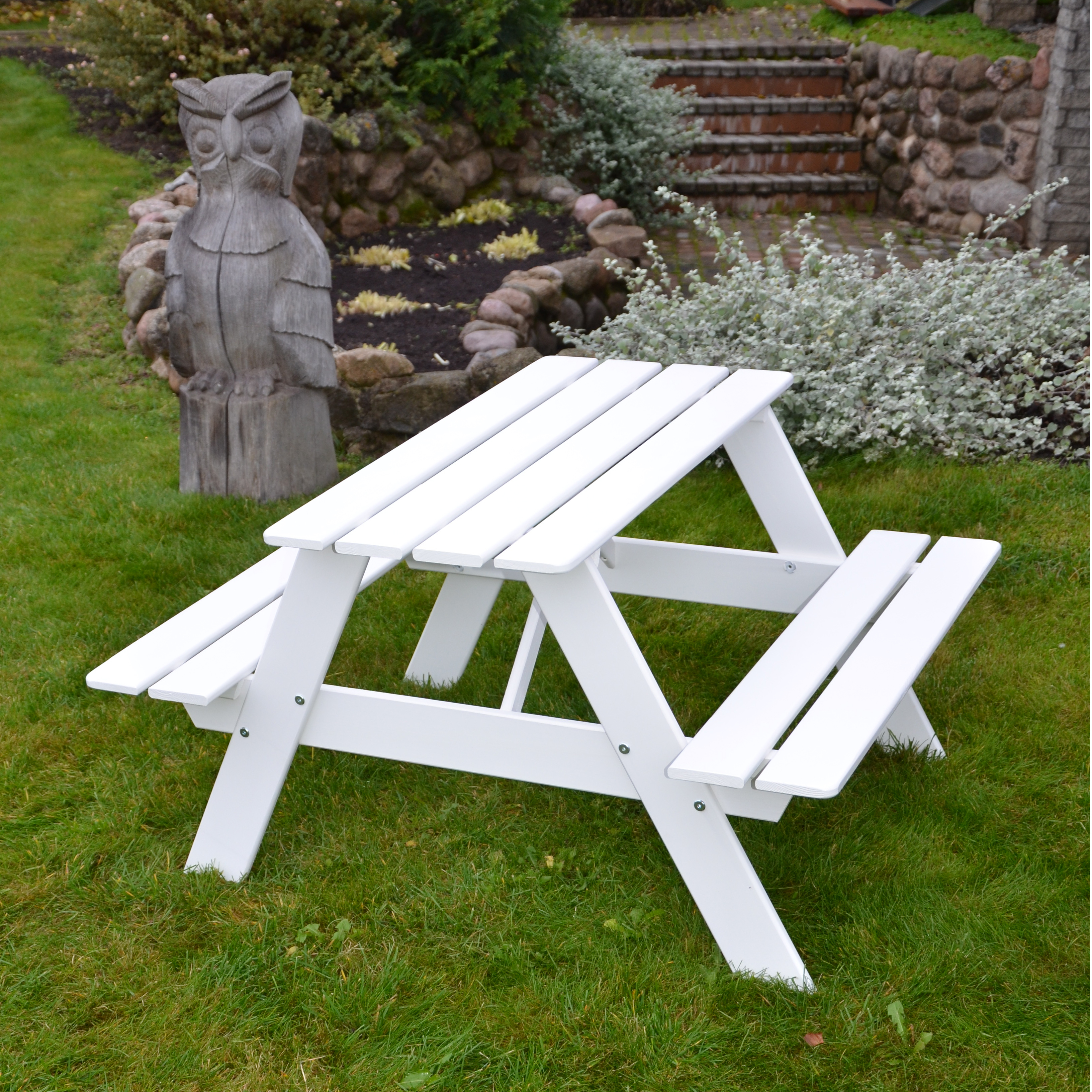 Bord/Benksett Krifon Barn Hvit