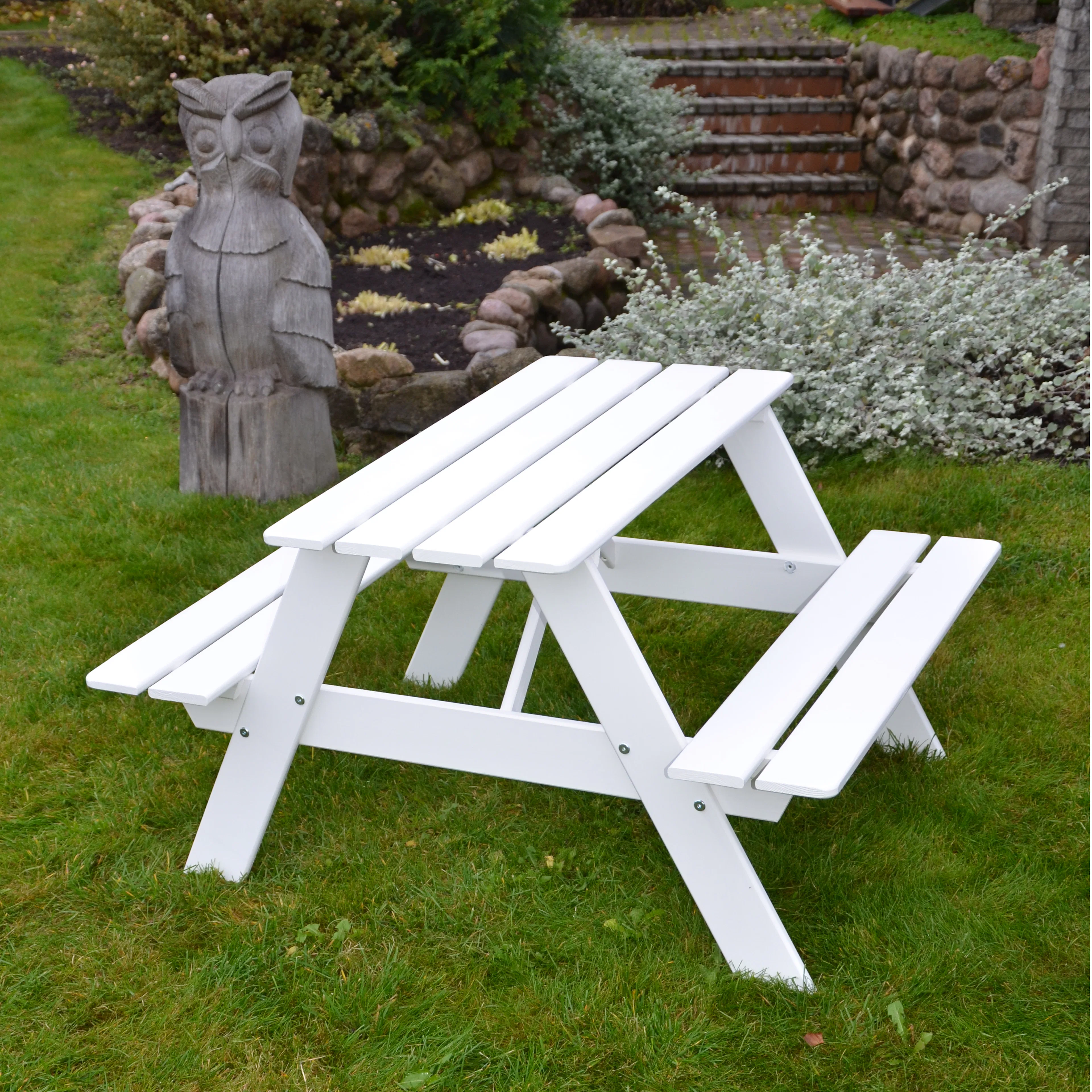 Bord/Benksett Krifon Barn Hvit