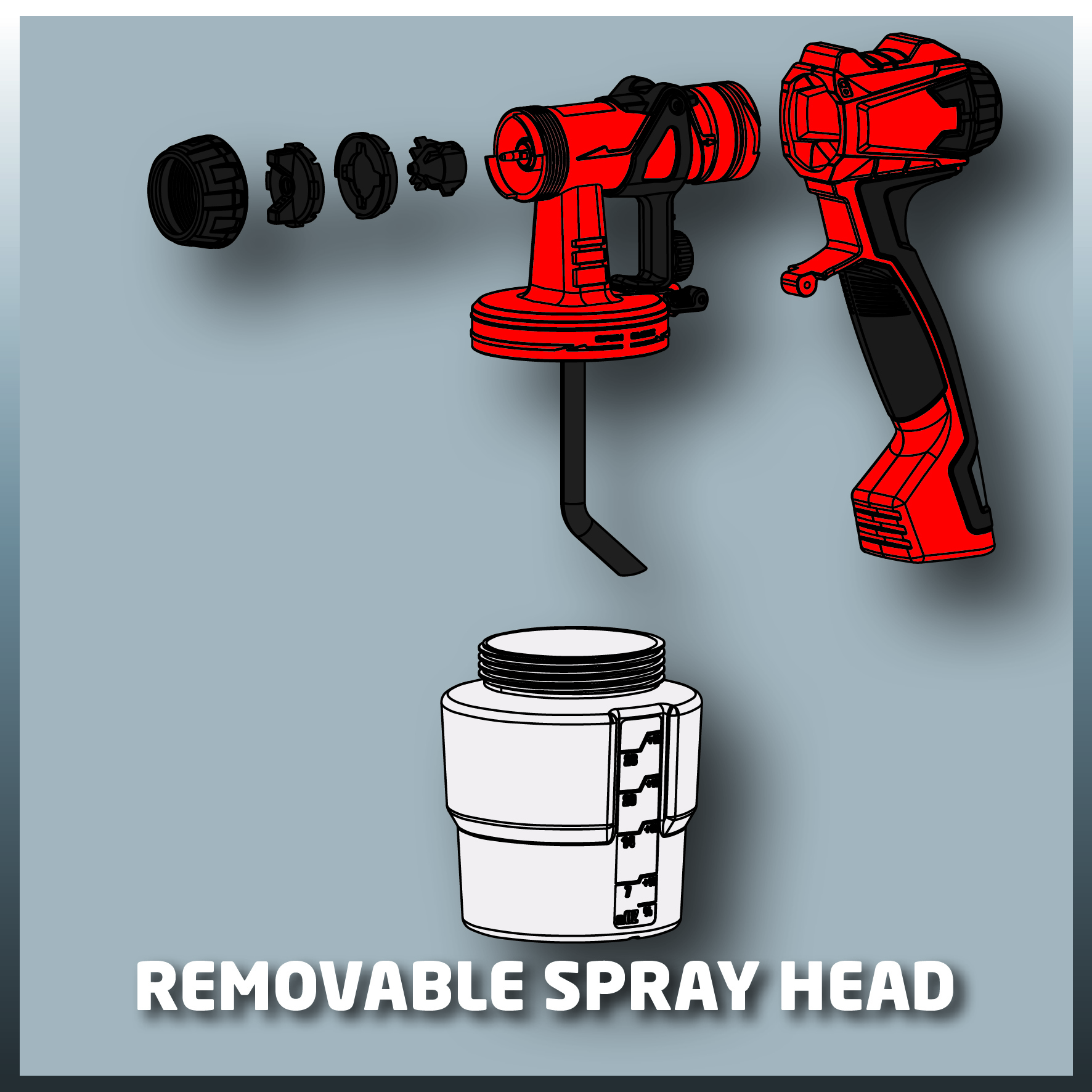 Malingssprøyte Einhell TC-SY 700 S