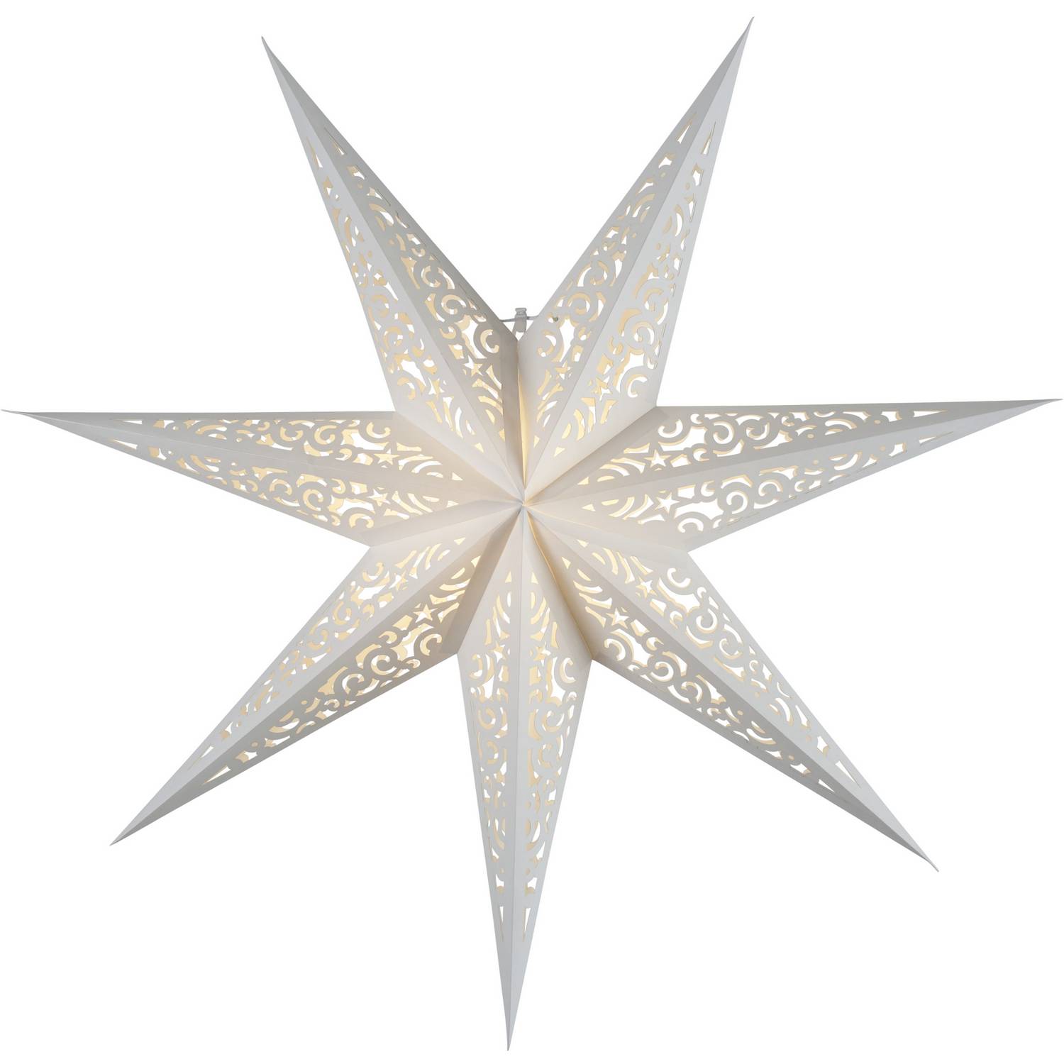 Adventstjerne Star Trading Lace Papirstjerne