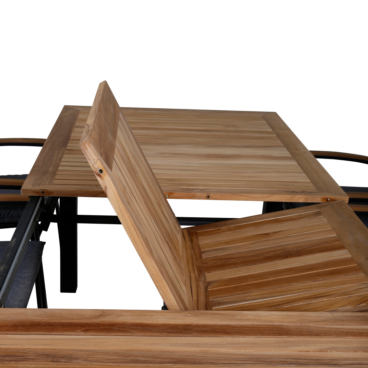 Spisegruppe Venture Home Perla med 8 Douglas Spisestoler