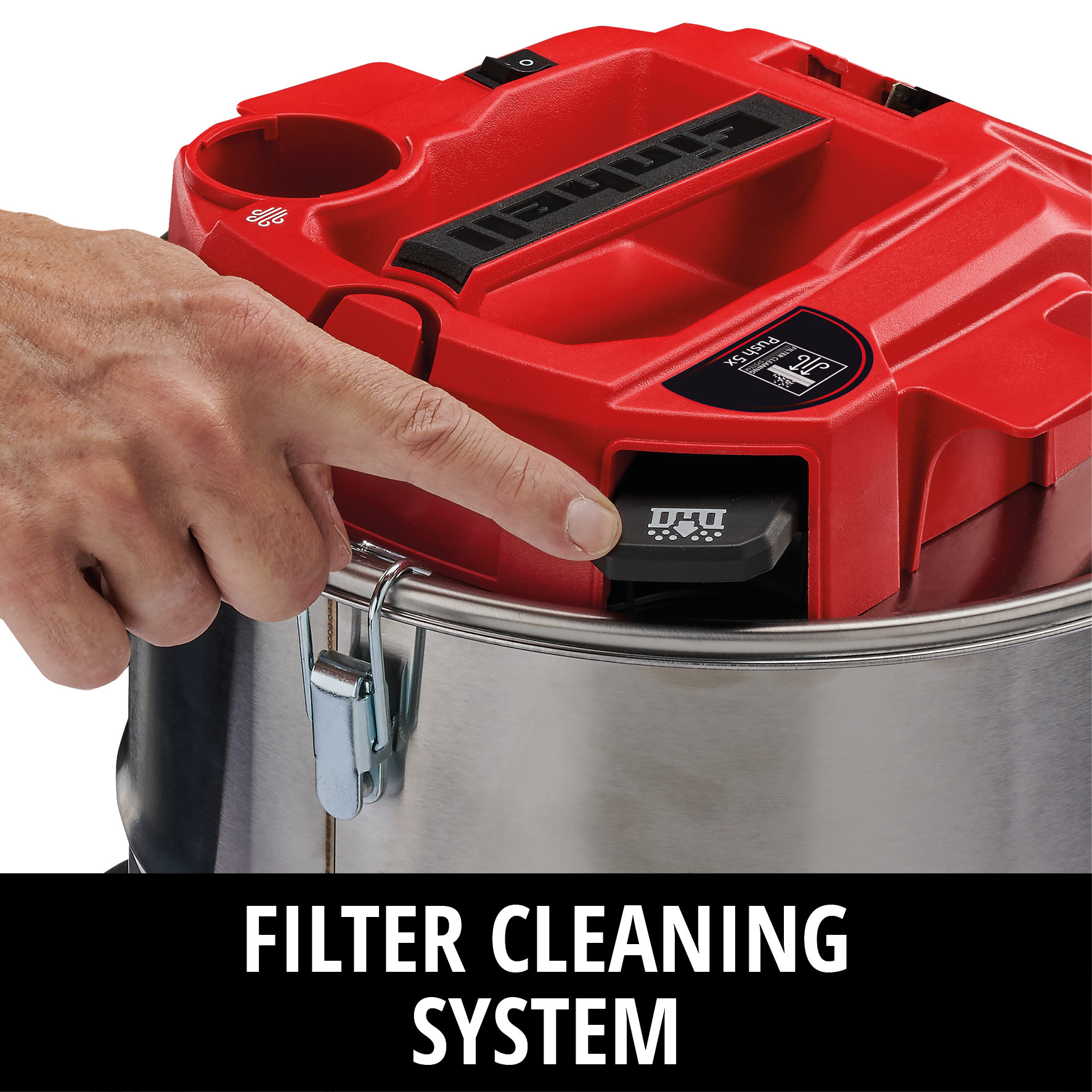 Askesuger Einhell TE-AV 18V uten Batteri & Lader