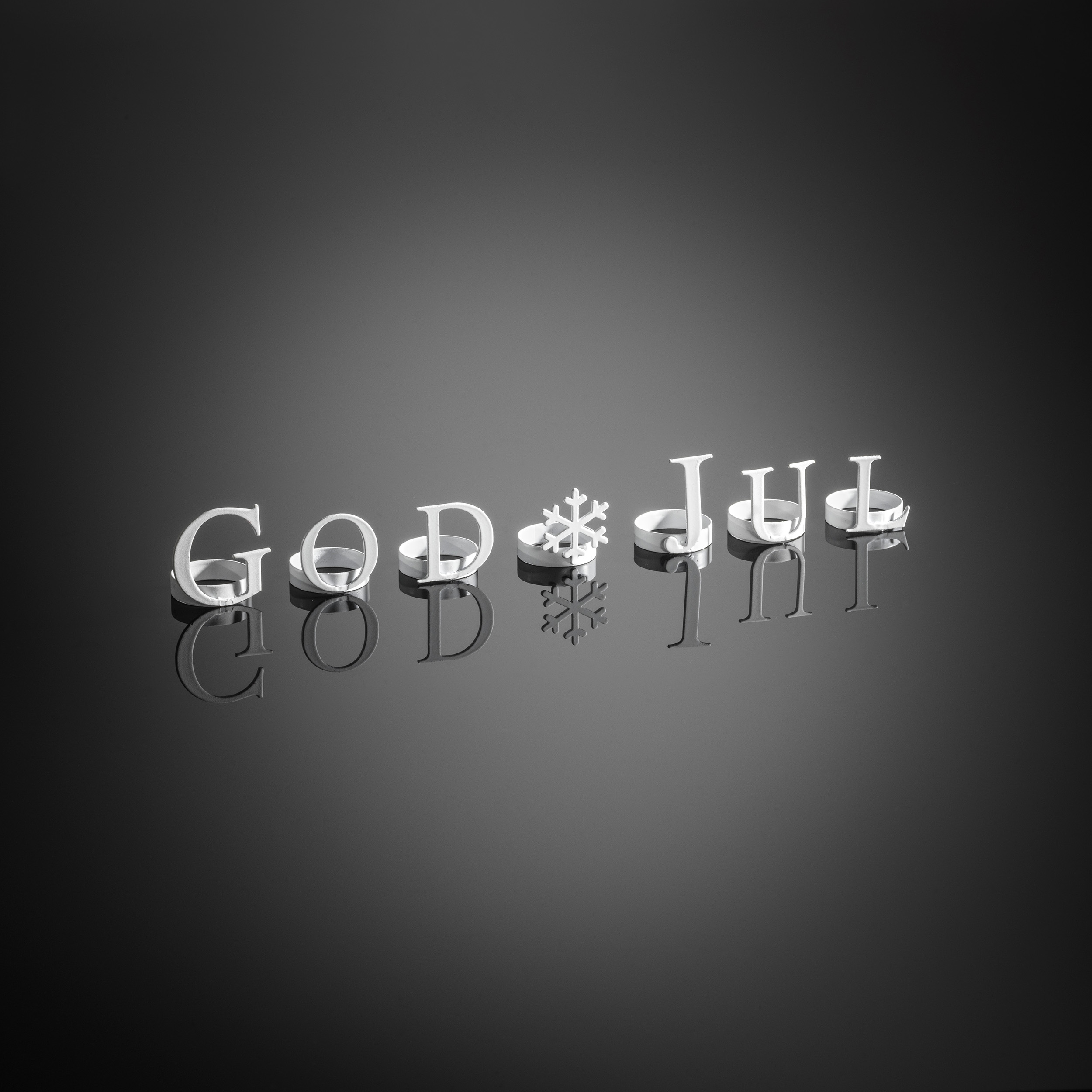 Dekorasjonsbokstaver Gnosjö Konstsmide God Jul