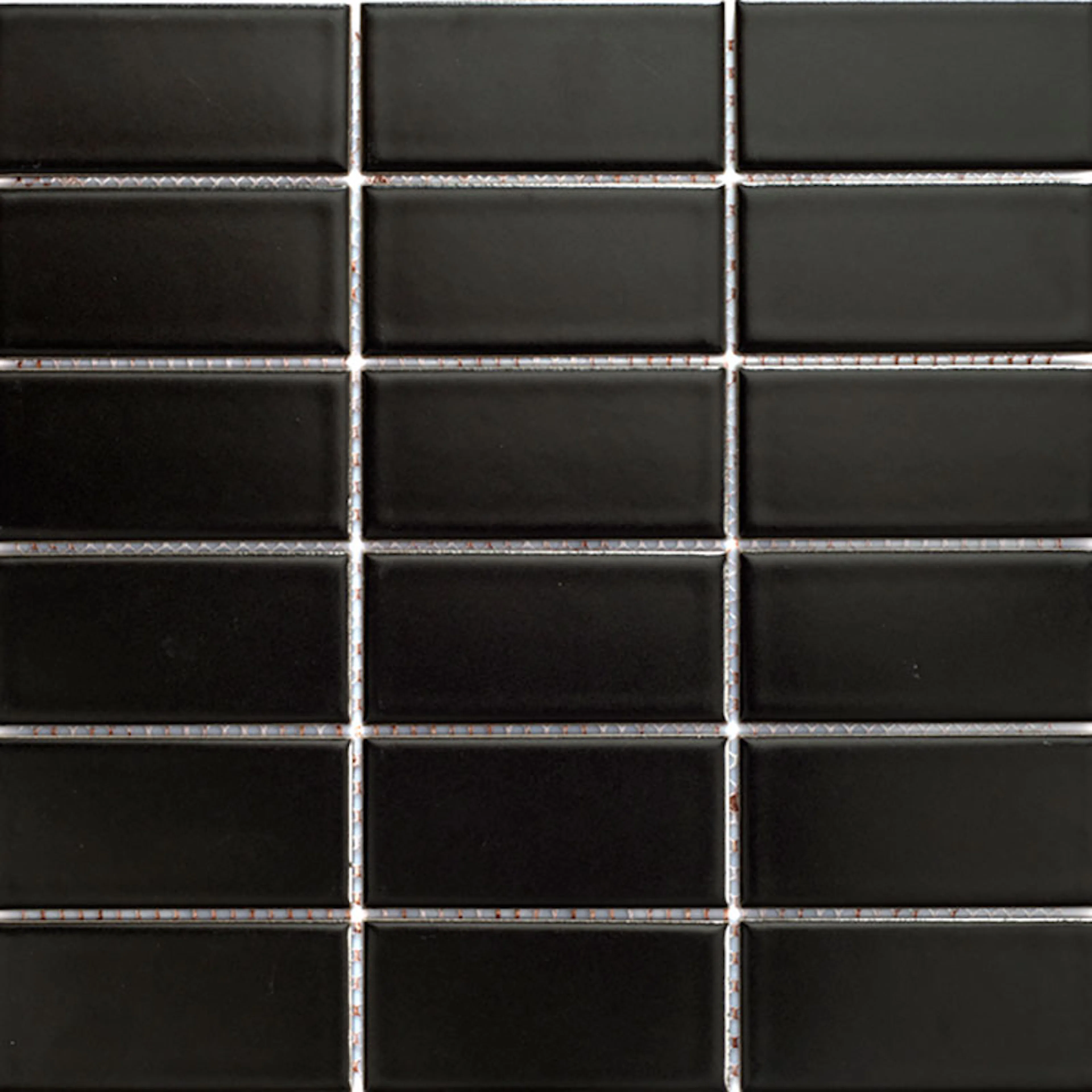 KlinkerMosaikk Arredo Titan Sort Matt 5x10 cm
