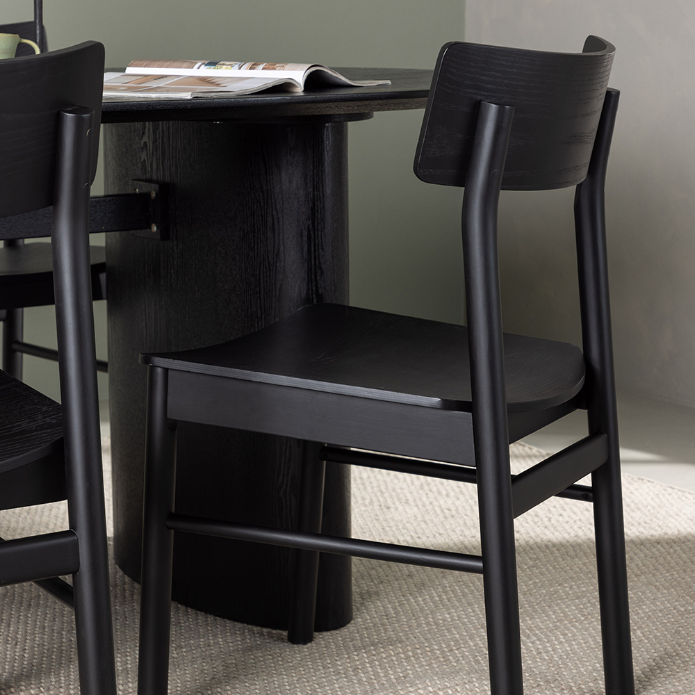 Spisegruppe Venture Home Isolde med 4 stk Montros Stoler