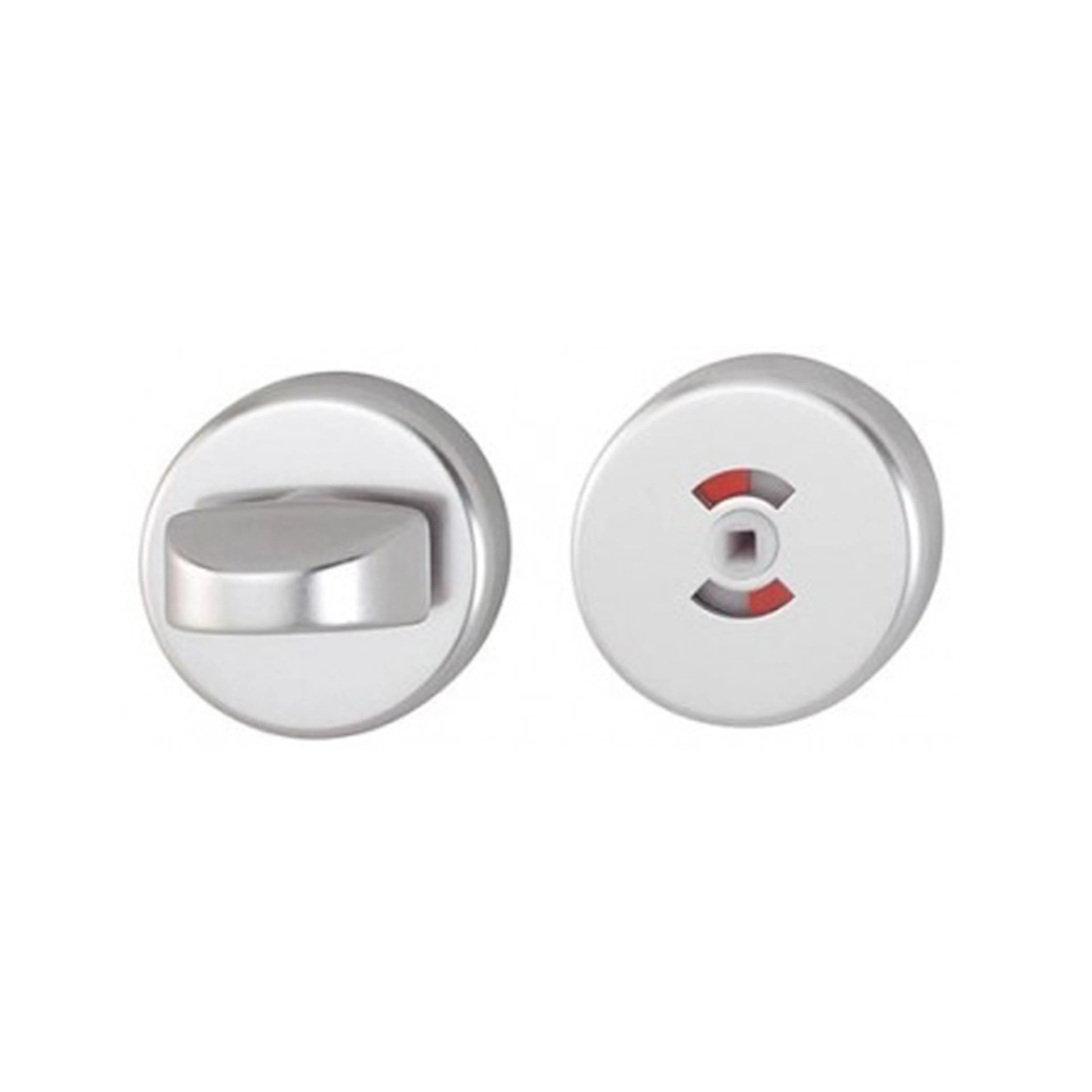 WC SIGNAL SKILT MATT ALUMINIUM