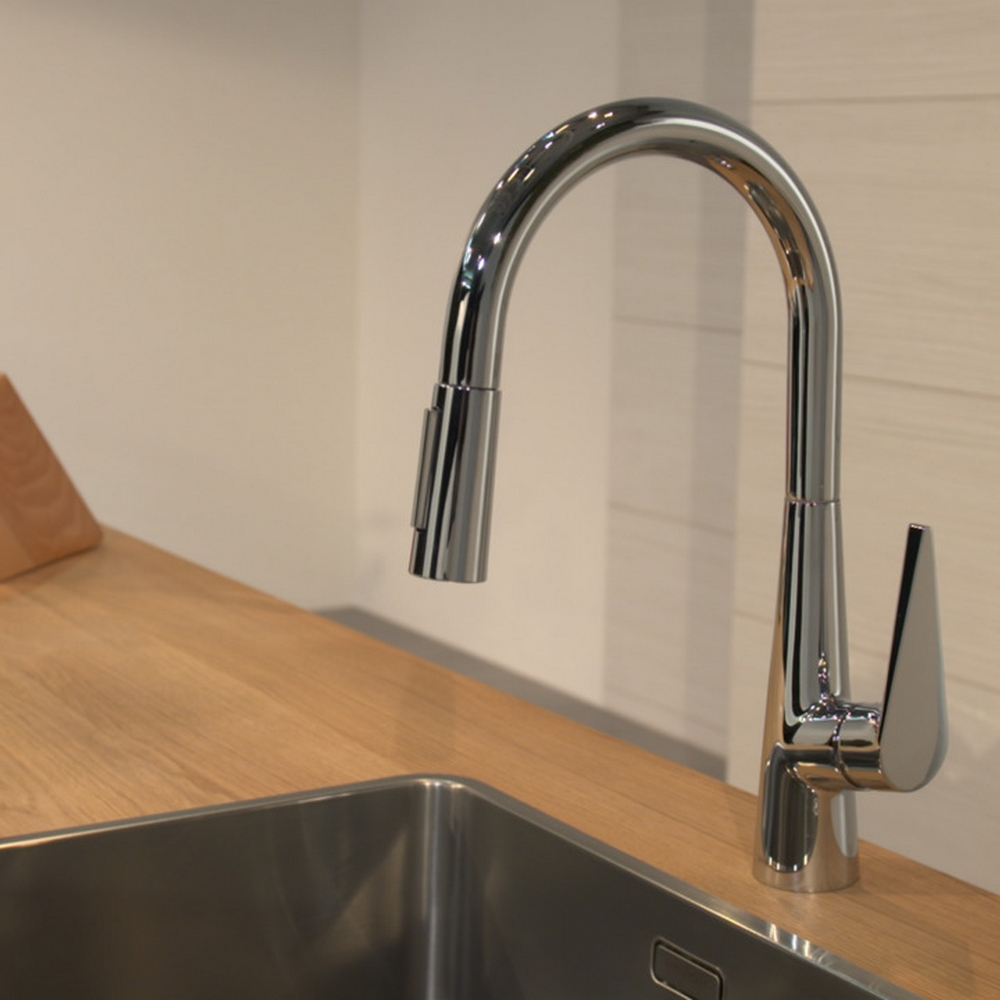 Kjøkkenbatteri Hansgrohe Talis S 200 med Uttrekkbar Tut