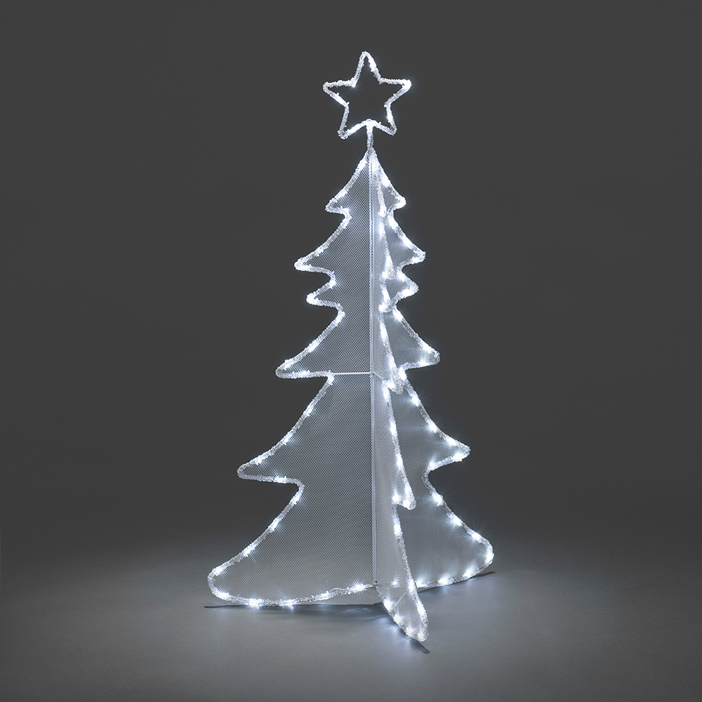 Gransilhouette Gnosjö Konstsmide 80 stk LED