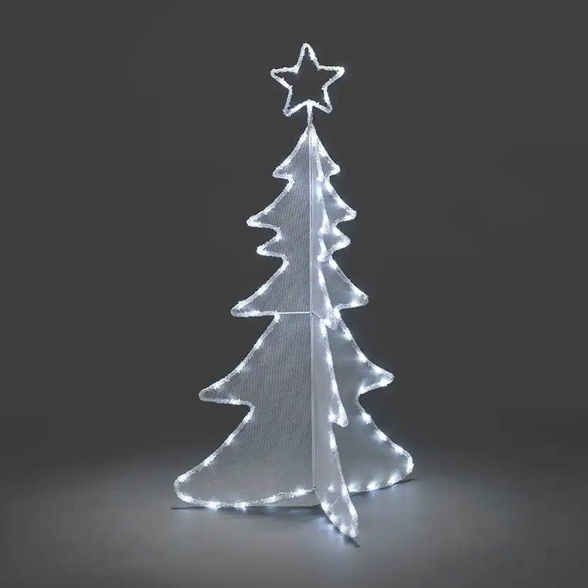 Gransilhouette Gnosjö Konstsmide 80 stk LED