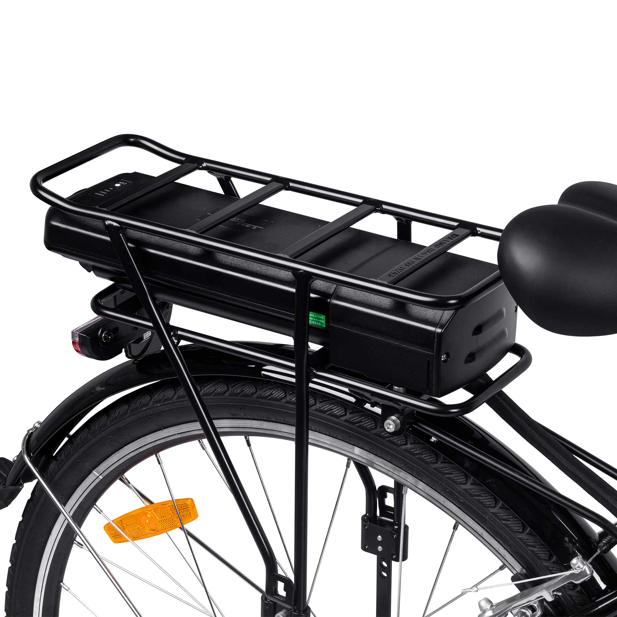 El-sykkel Swoop Classic, dame 28" Sort