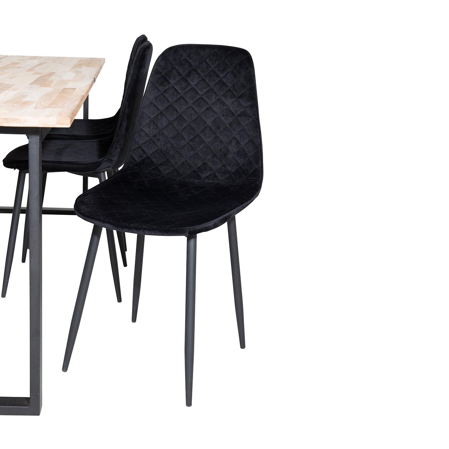 Spisegruppe Venture Home Cirebon med 6 Polar Stoler