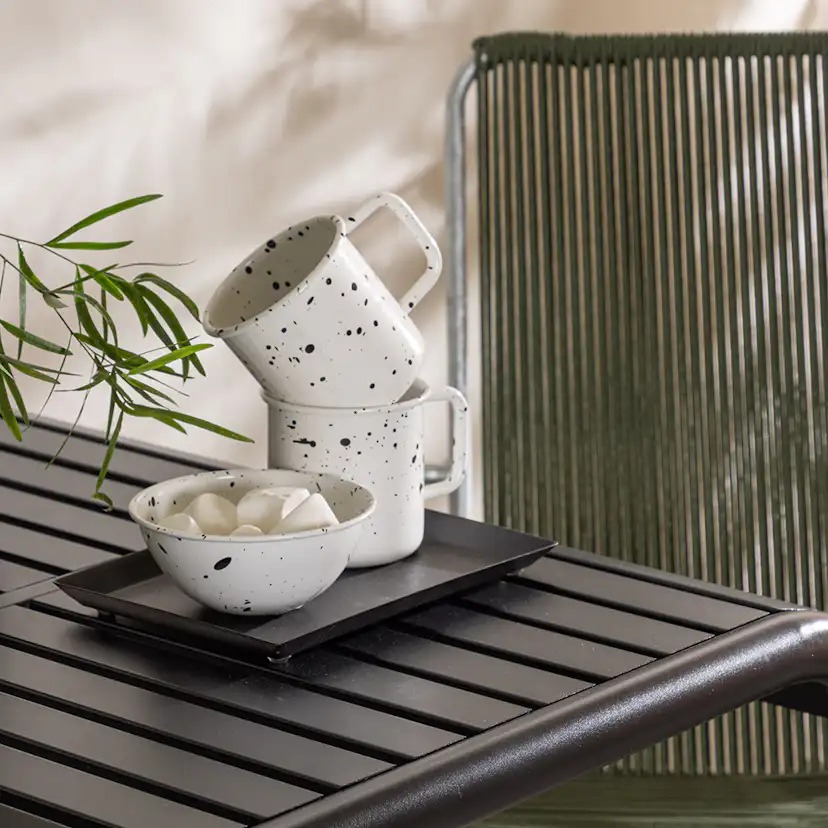 Cafégruppe Venture Home Borneo Bord med 2 Bois Stoler