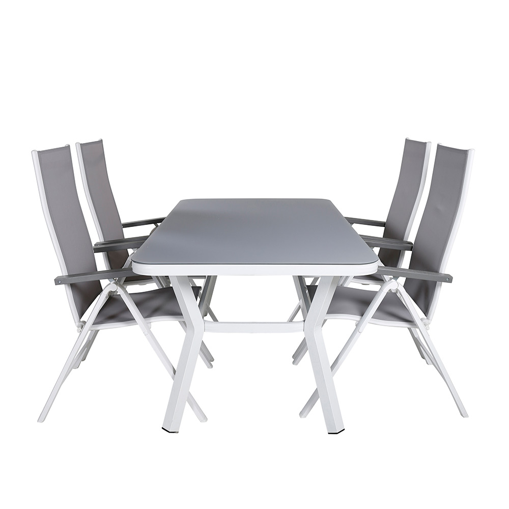Spisegruppe Venture Home Vyn med 4 Arz Spisestoler
