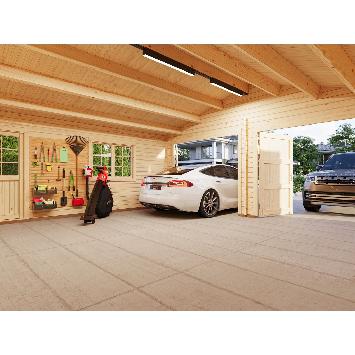 Garasjebod Palmako Roger 28,4 m2 med Slagport