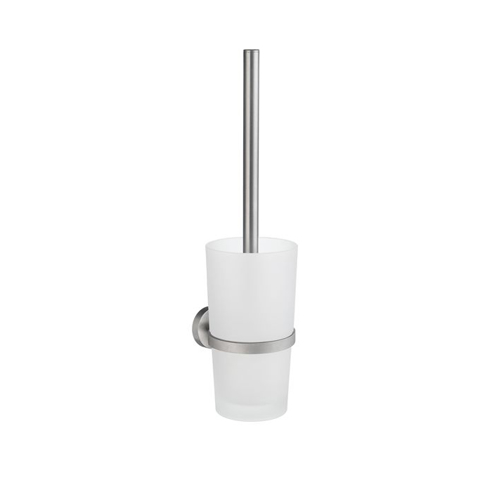 Toalettbørste Smedbo HS333 Krom/Frostet Glass