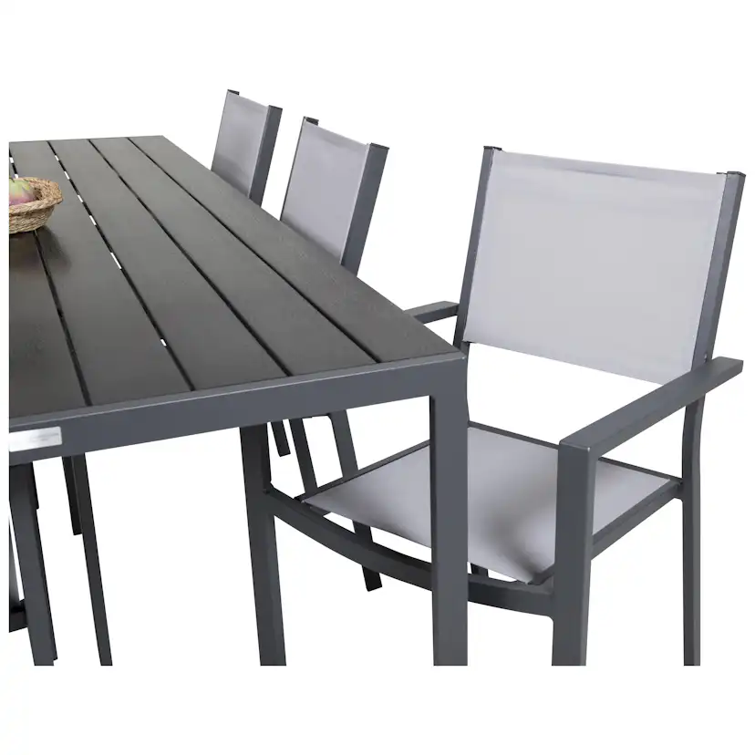 Spisegruppe Venture Home Bront 205 med 6 Copacabana Lenestoler