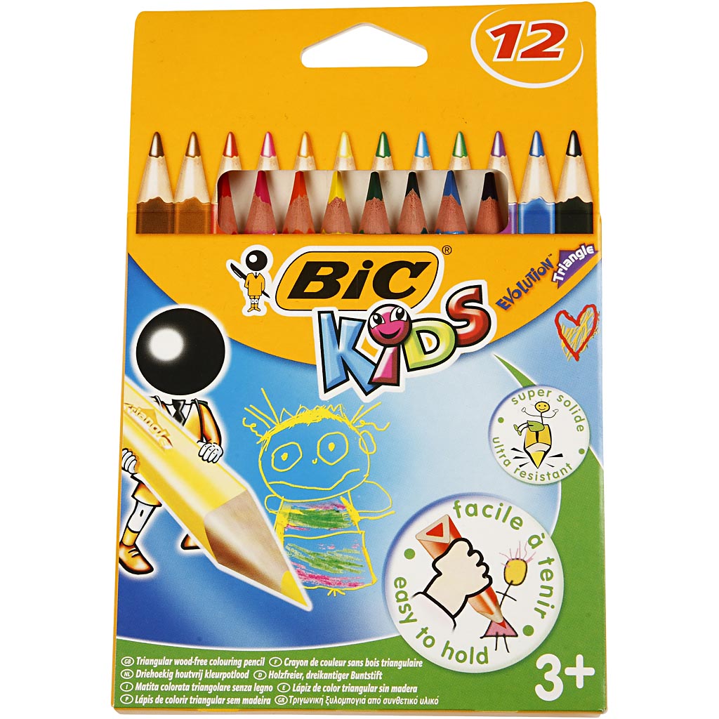 Fargeblyanter Creativ Company Evolution 12 stk/1 Pk