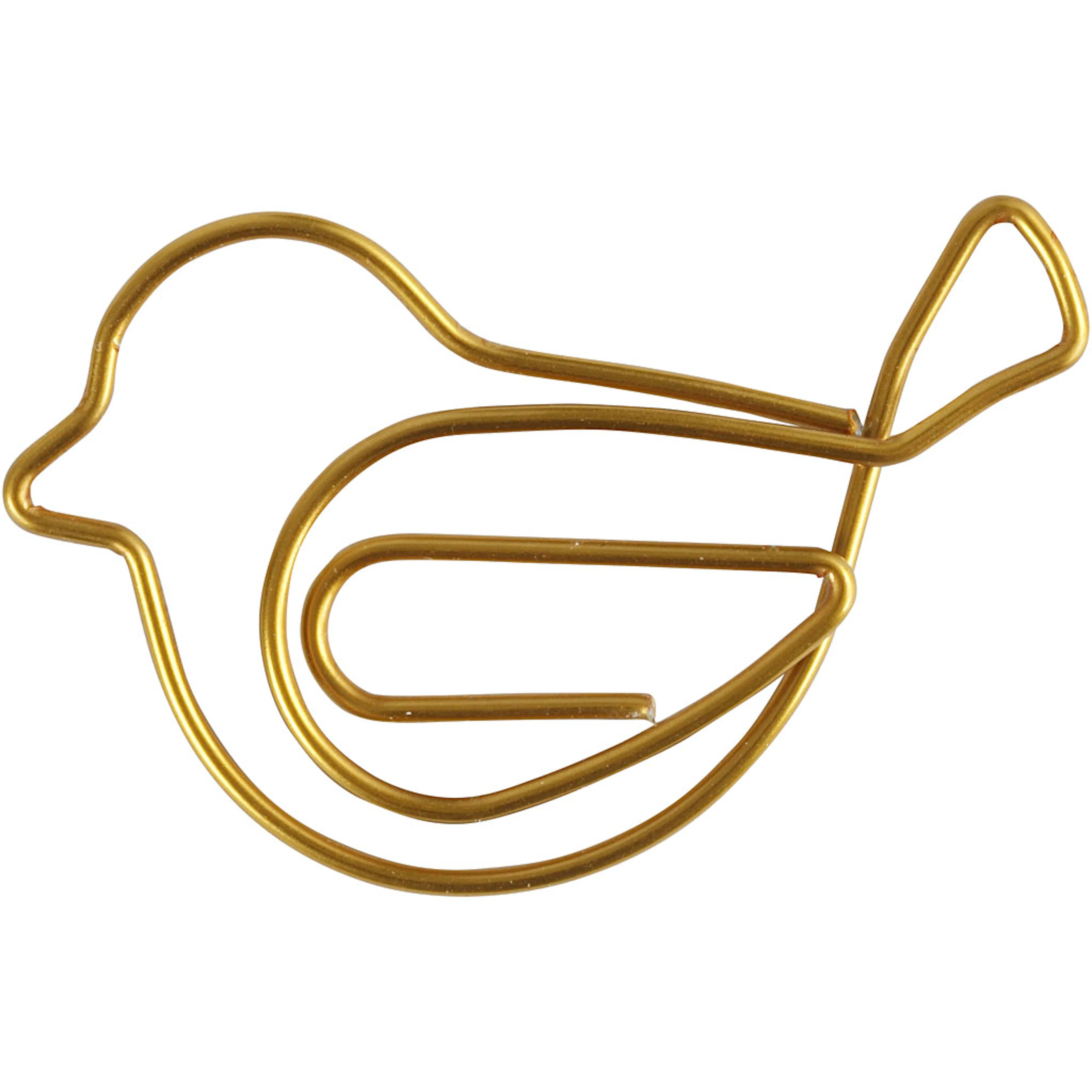 Klips Creativ Company Gullfugl Str 32x40 mm 6 stk/1 Pk