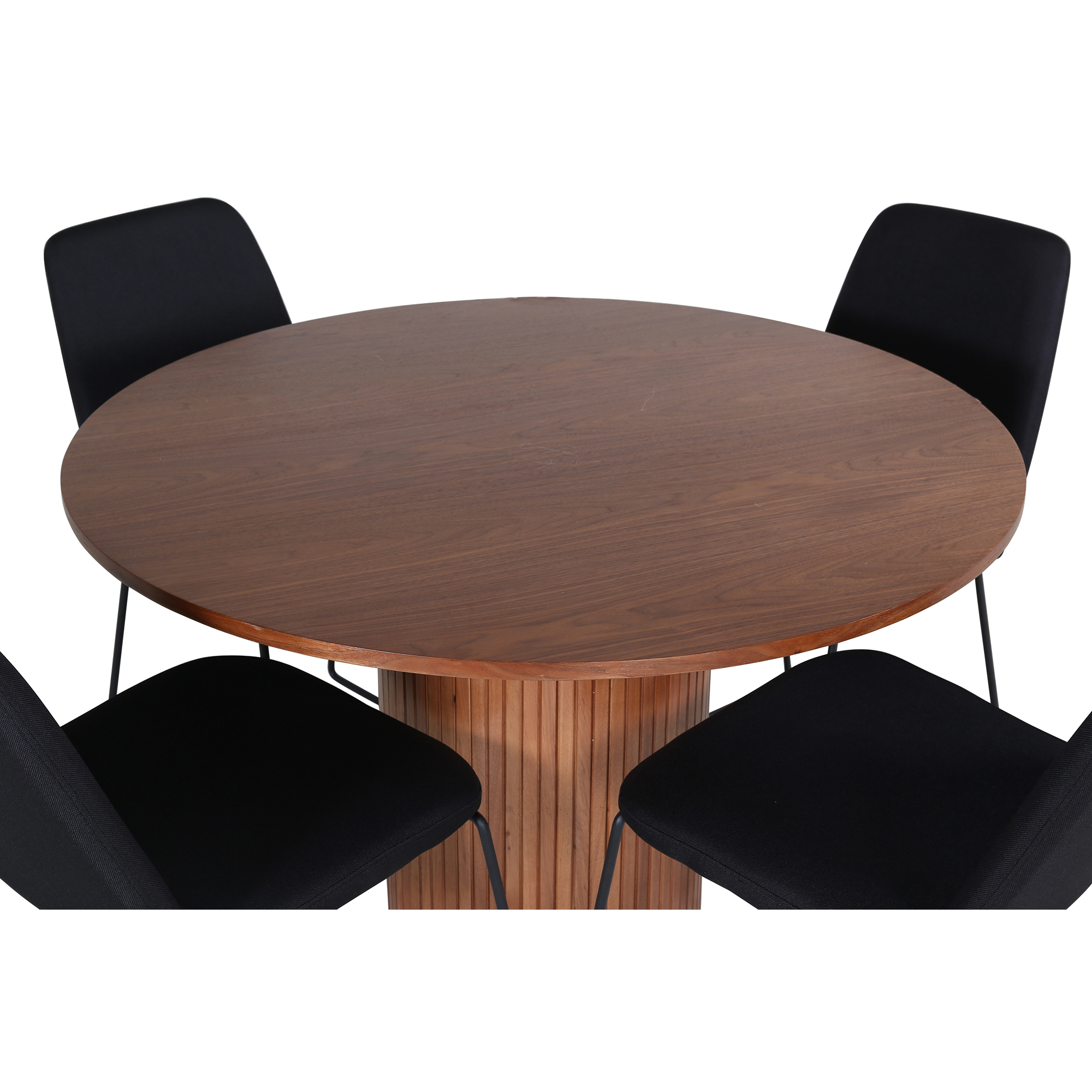Spisegruppe Venture Home med Bianca Spisebord og 4 Muscot Spisestoler