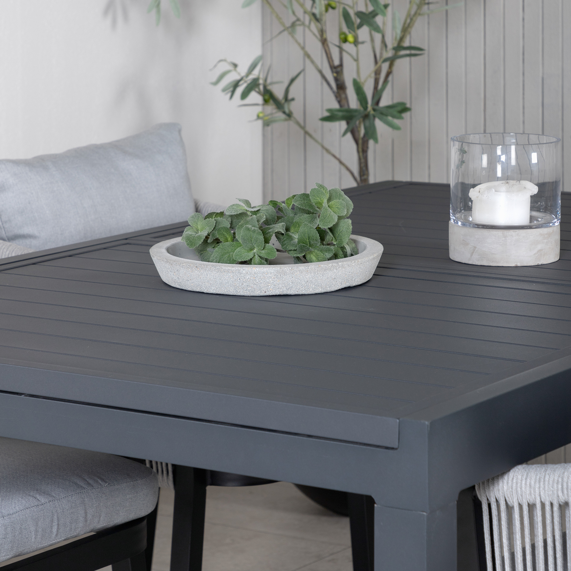 Spisegruppe Venture Home Marbella med 4 Veny Stoler